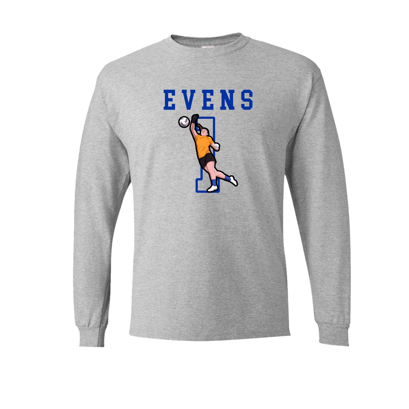 Long Sleeve Tee — Shirsey in Grey