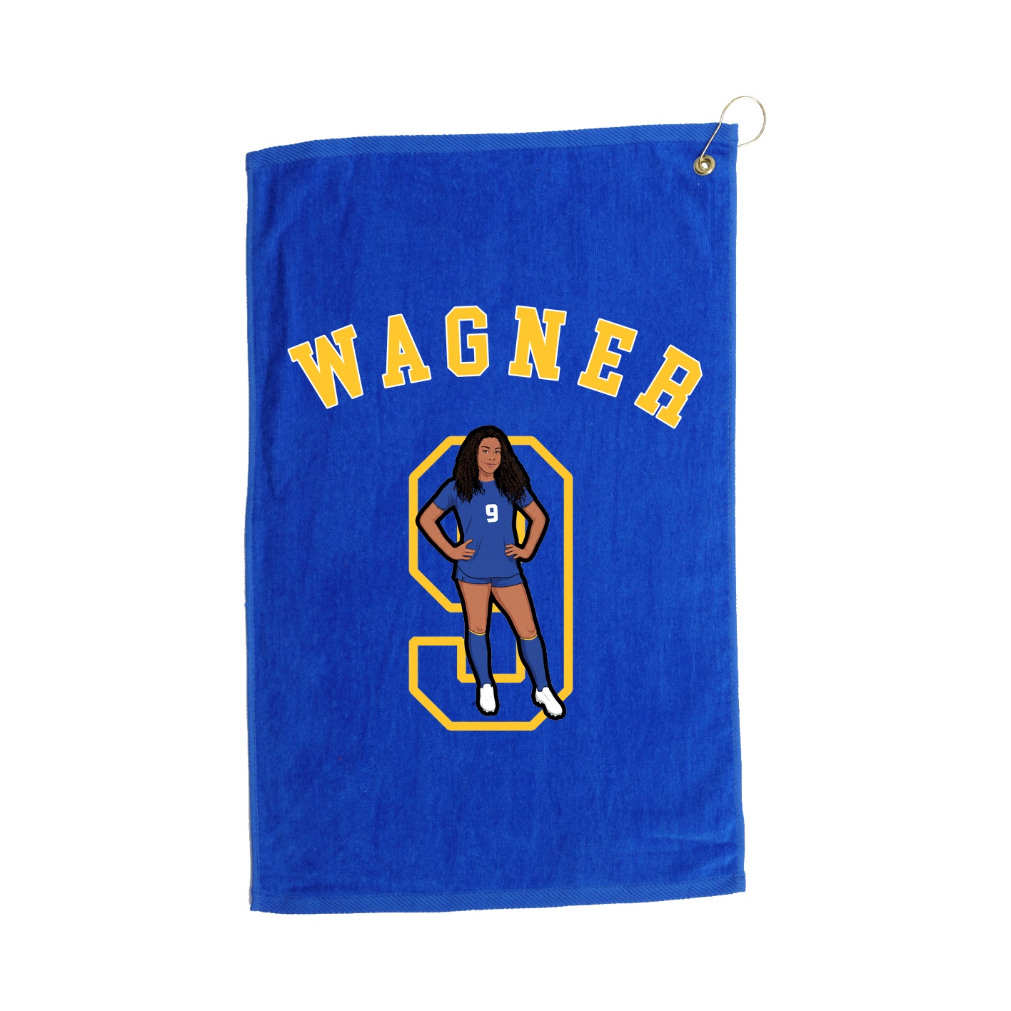 Golf Towel — Shirsey Arch in Royal