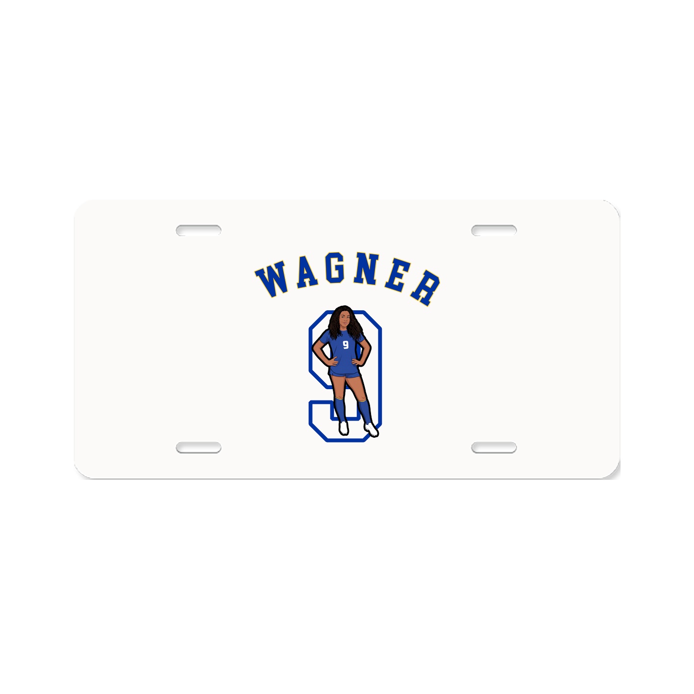 License Plate — Shirsey Arch in Classic