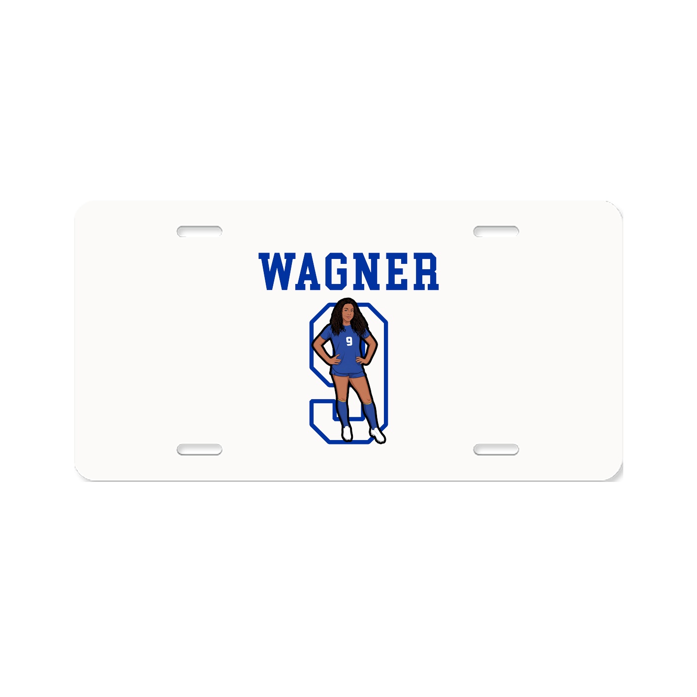 License Plate — Shirsey in Classic