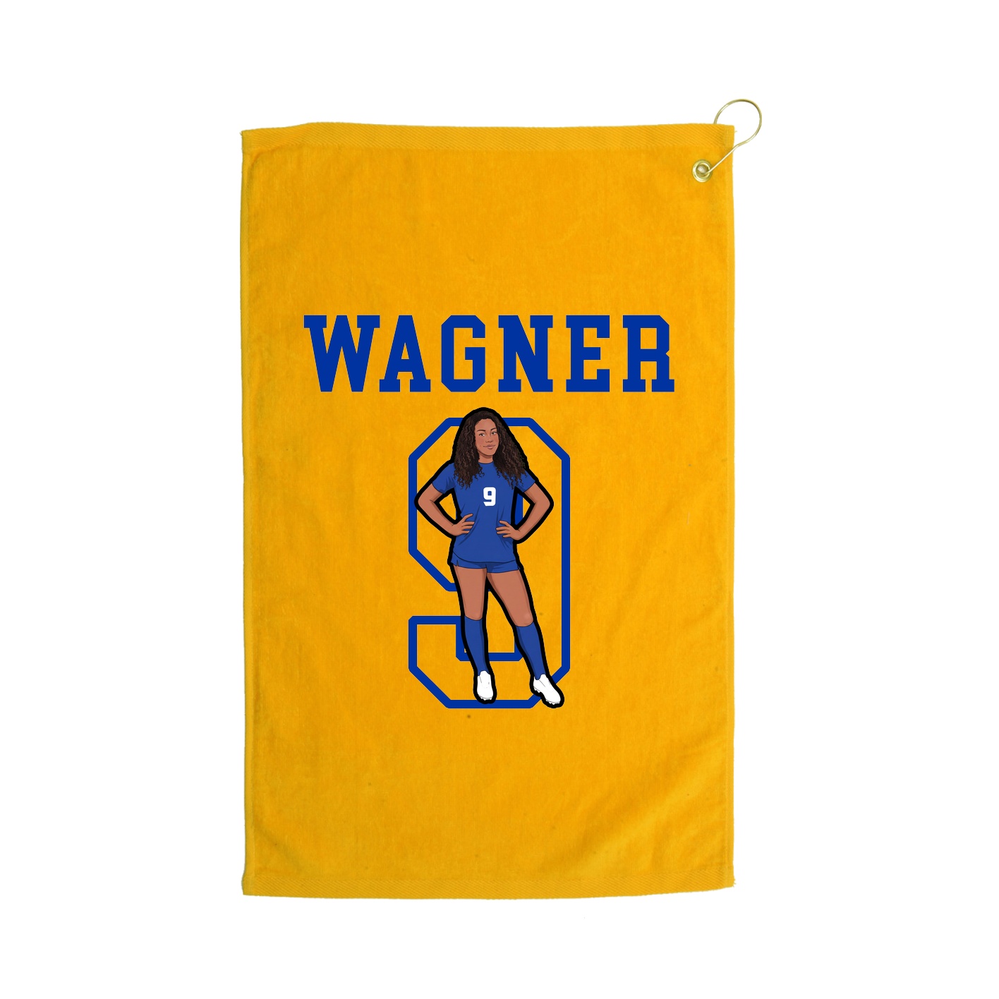 Golf Towel — Shirsey in Gold