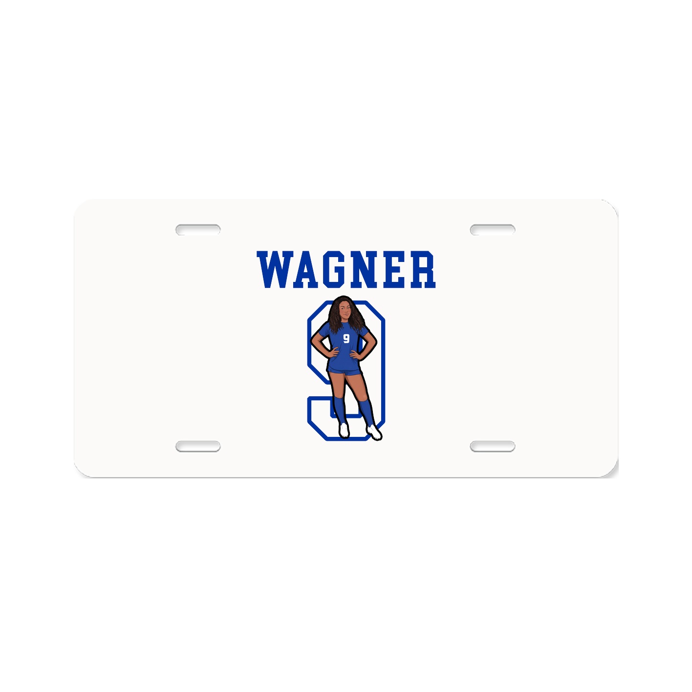 License Plate — Shirsey in Classic