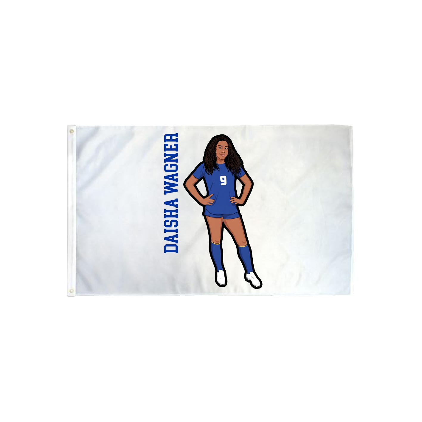 3x5 Flag — Name Vertical in Classic
