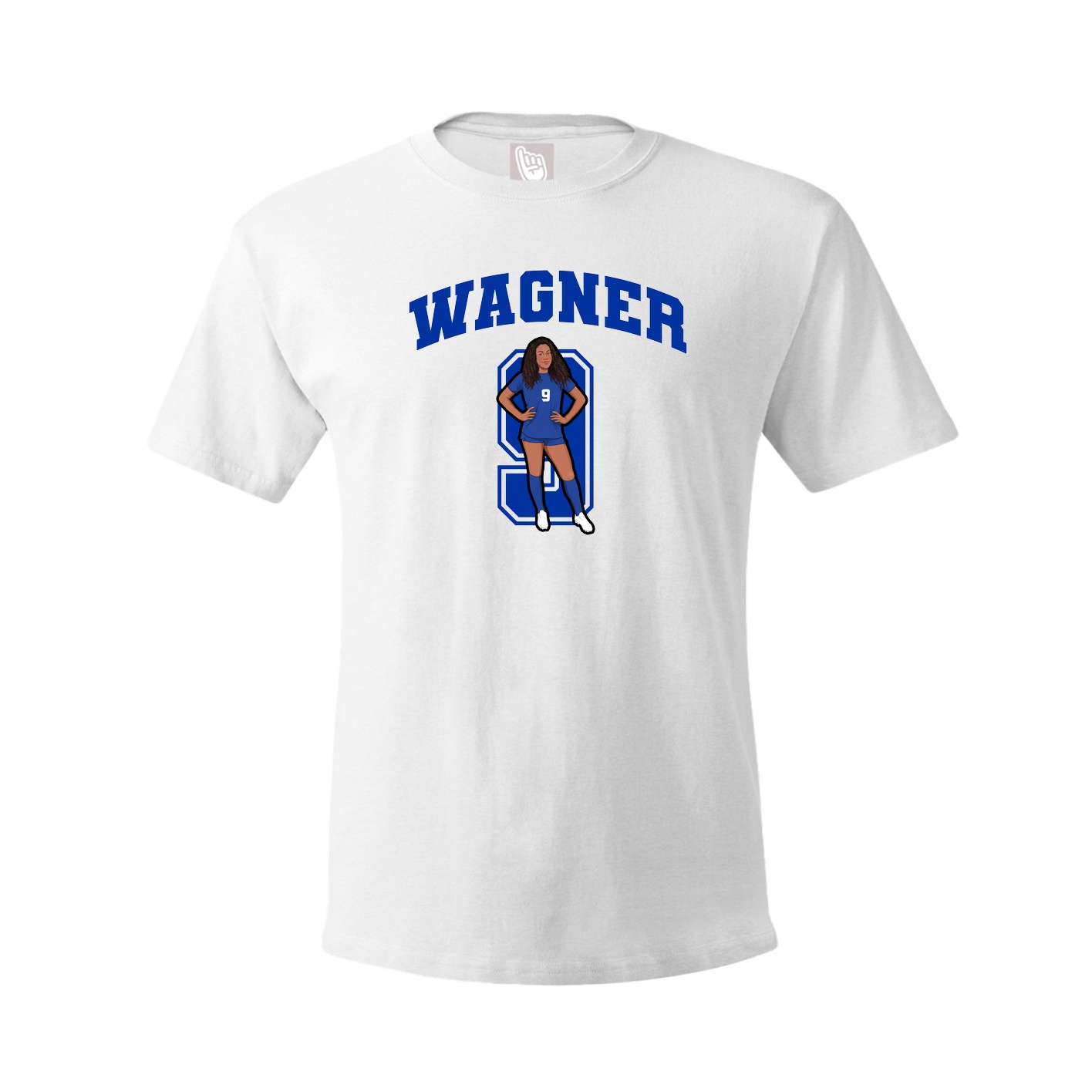 Tee — Number in White
