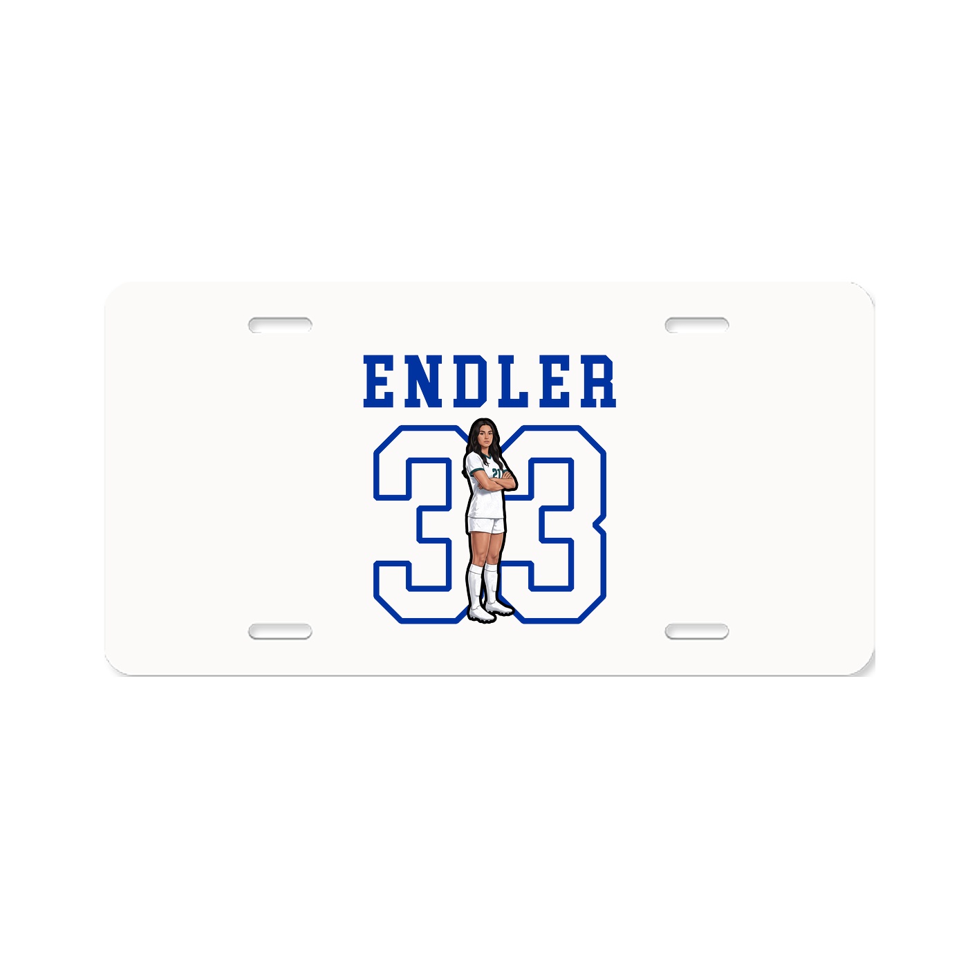 License Plate — Shirsey in Classic