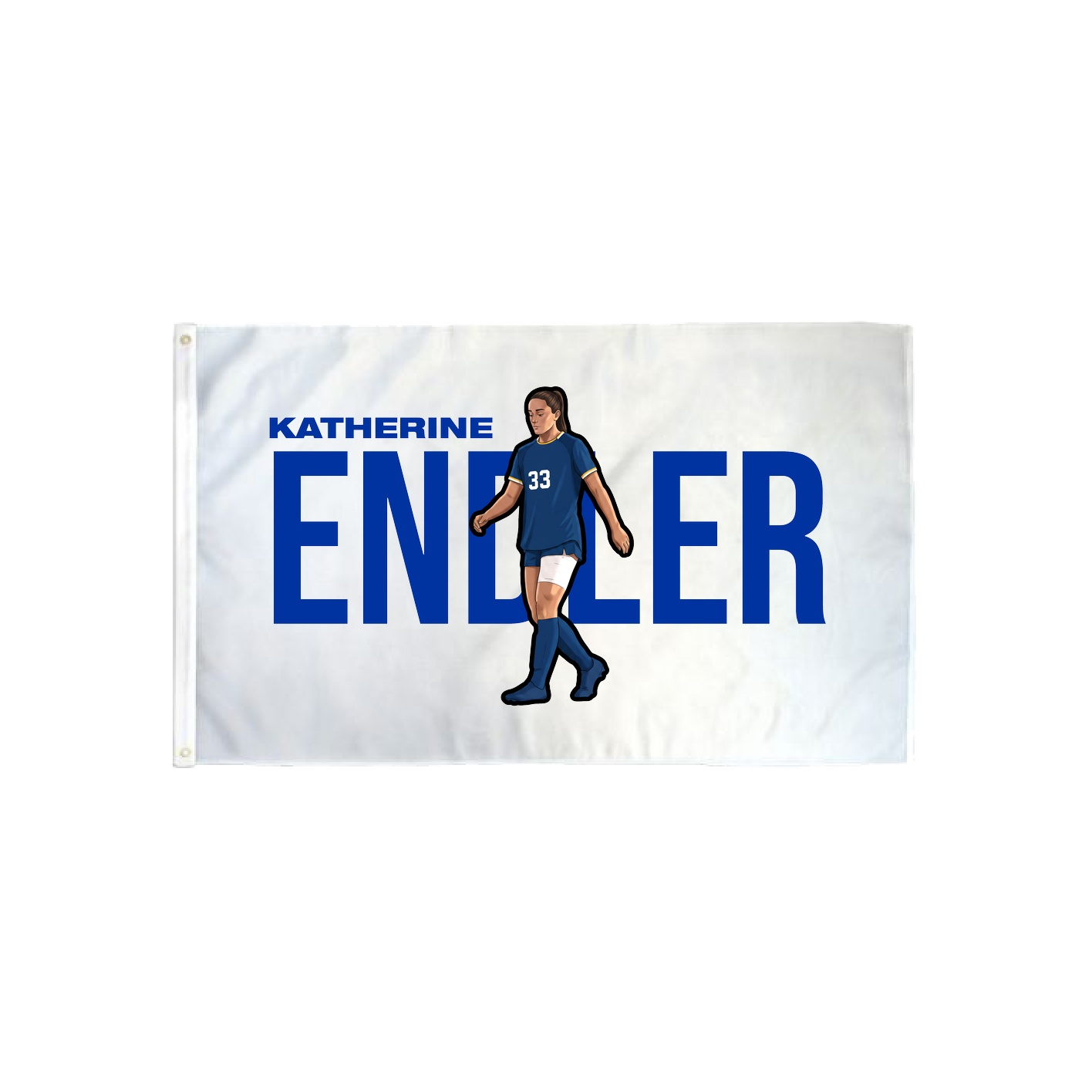 3x5 Flag — Player Name in Classic