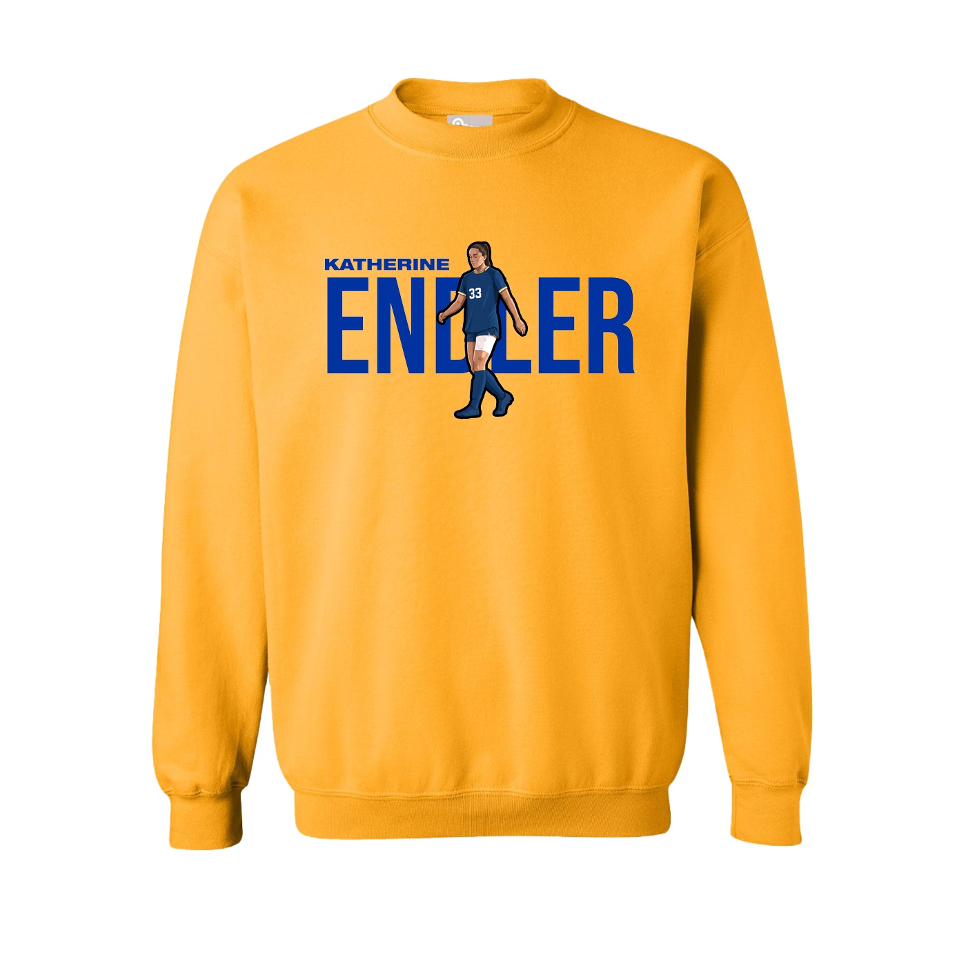 Fleece Crew — Player Name in Gold