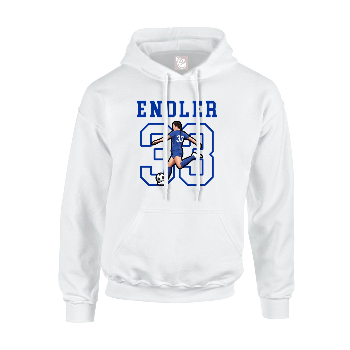Youth Hoodie — Shirsey in White