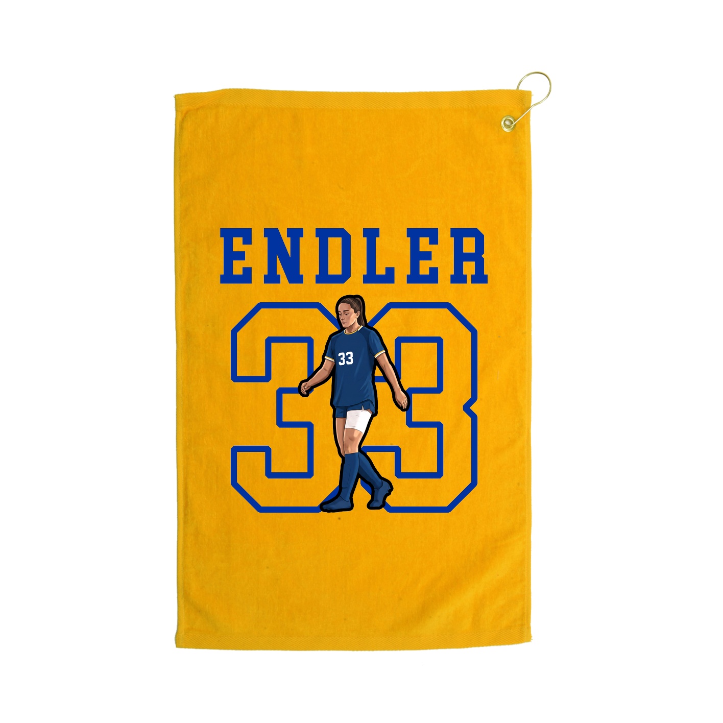 Golf Towel — Shirsey in Gold