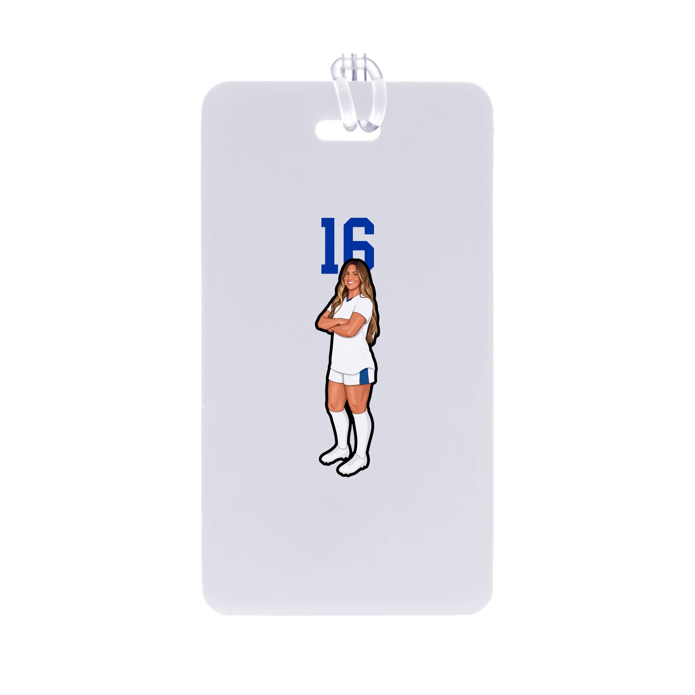 Bag Tag — Number Top in Classic