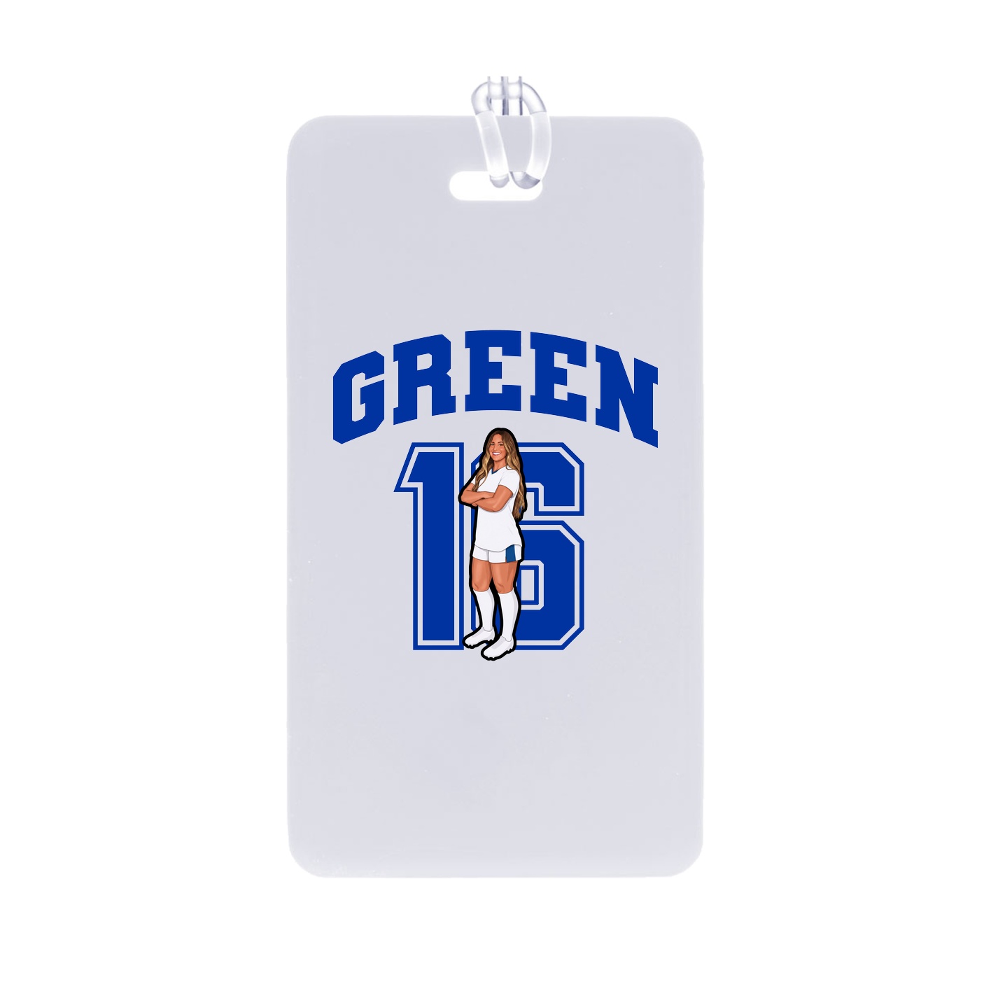 Bag Tag — Number in Classic