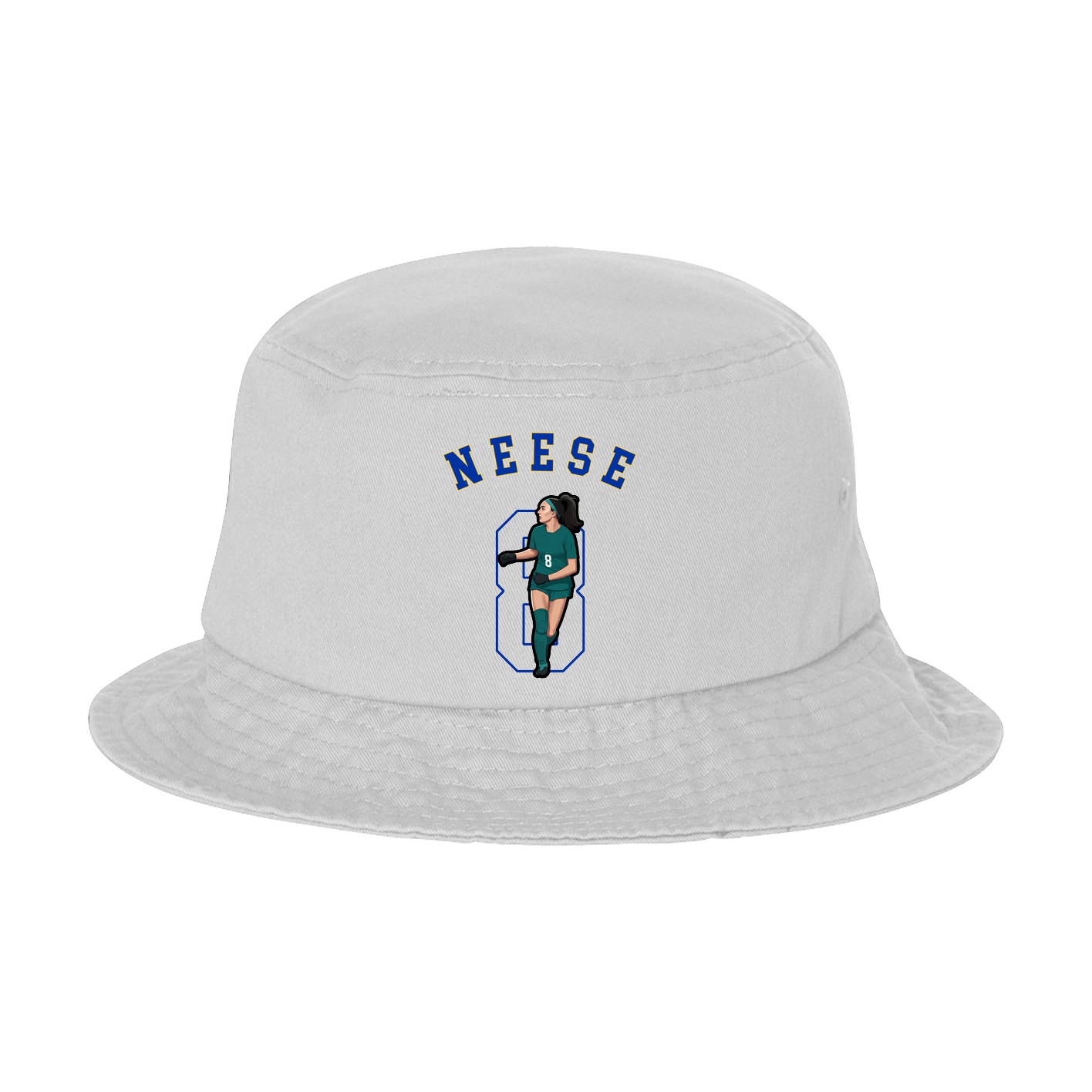 Bucket Cap — Shirsey Arch in White
