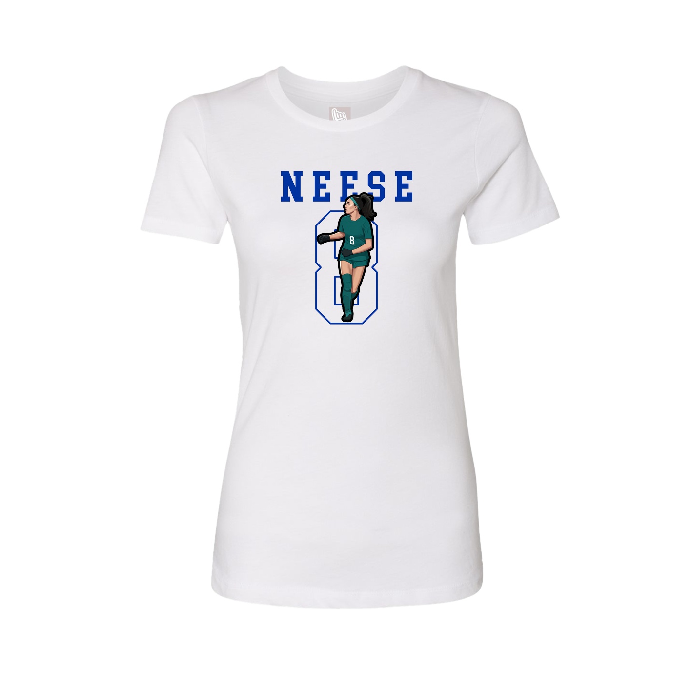 Fitted Women's Tee — Shirsey in White