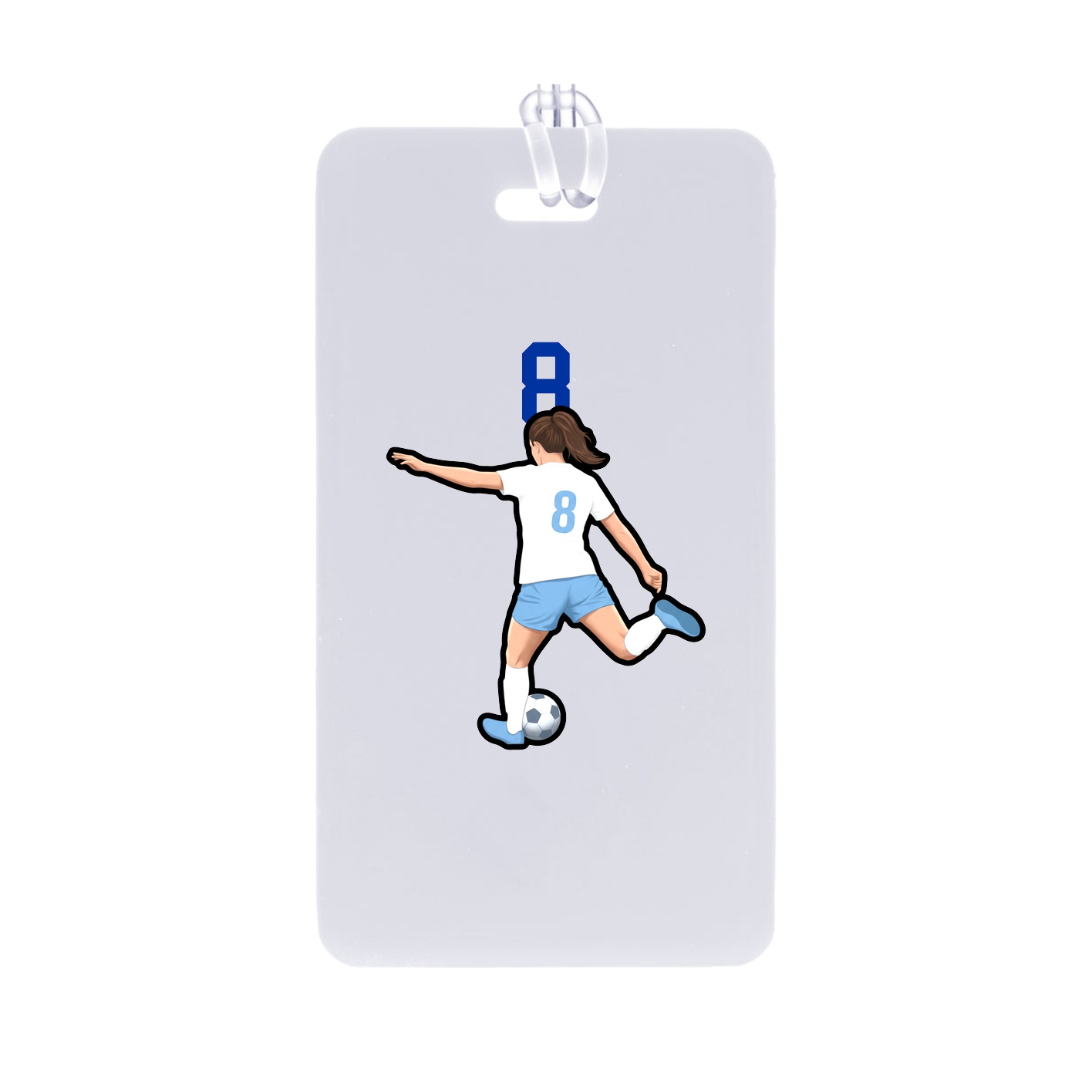 Bag Tag — Number Top in Classic