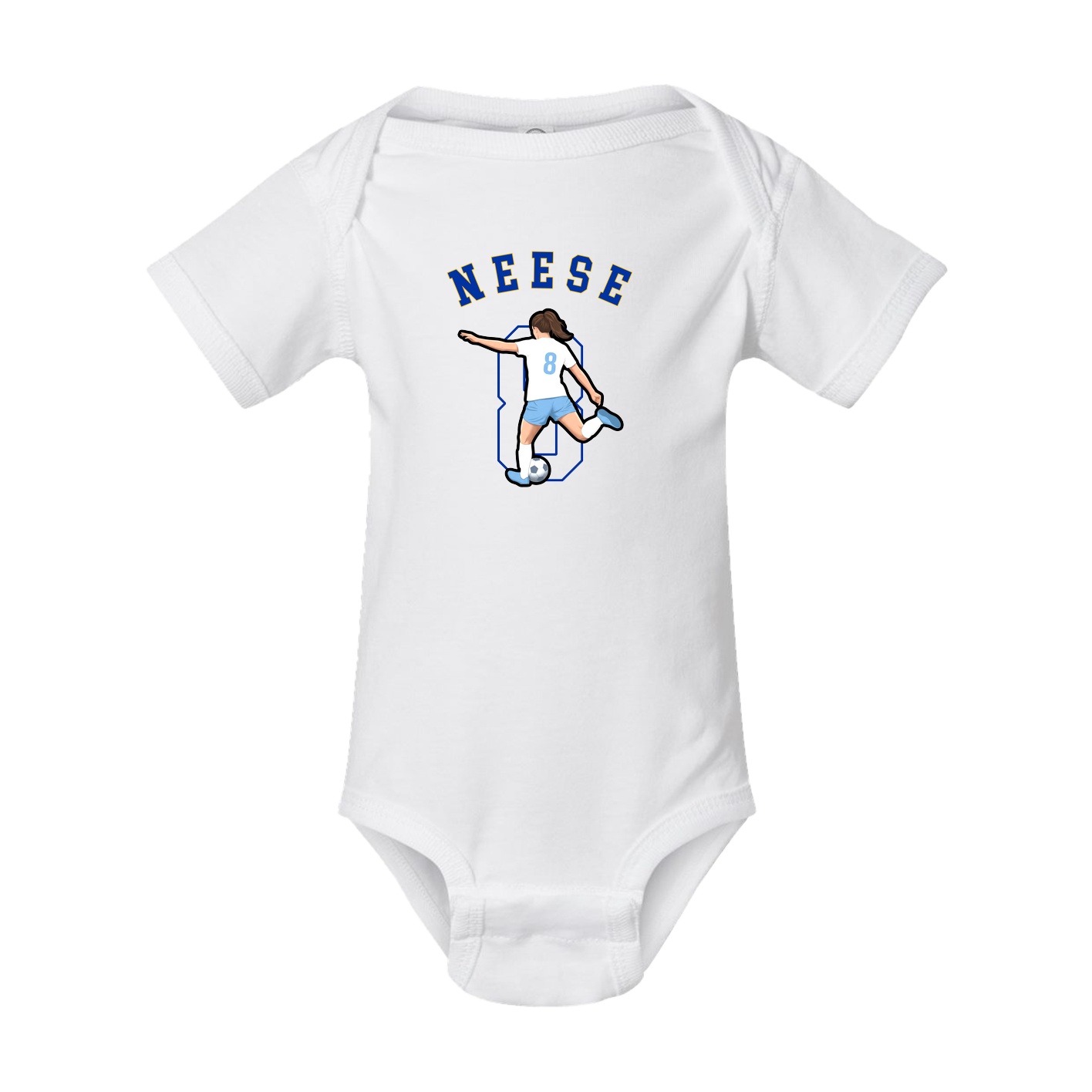 Baby Onesie — Shirsey Arch in White
