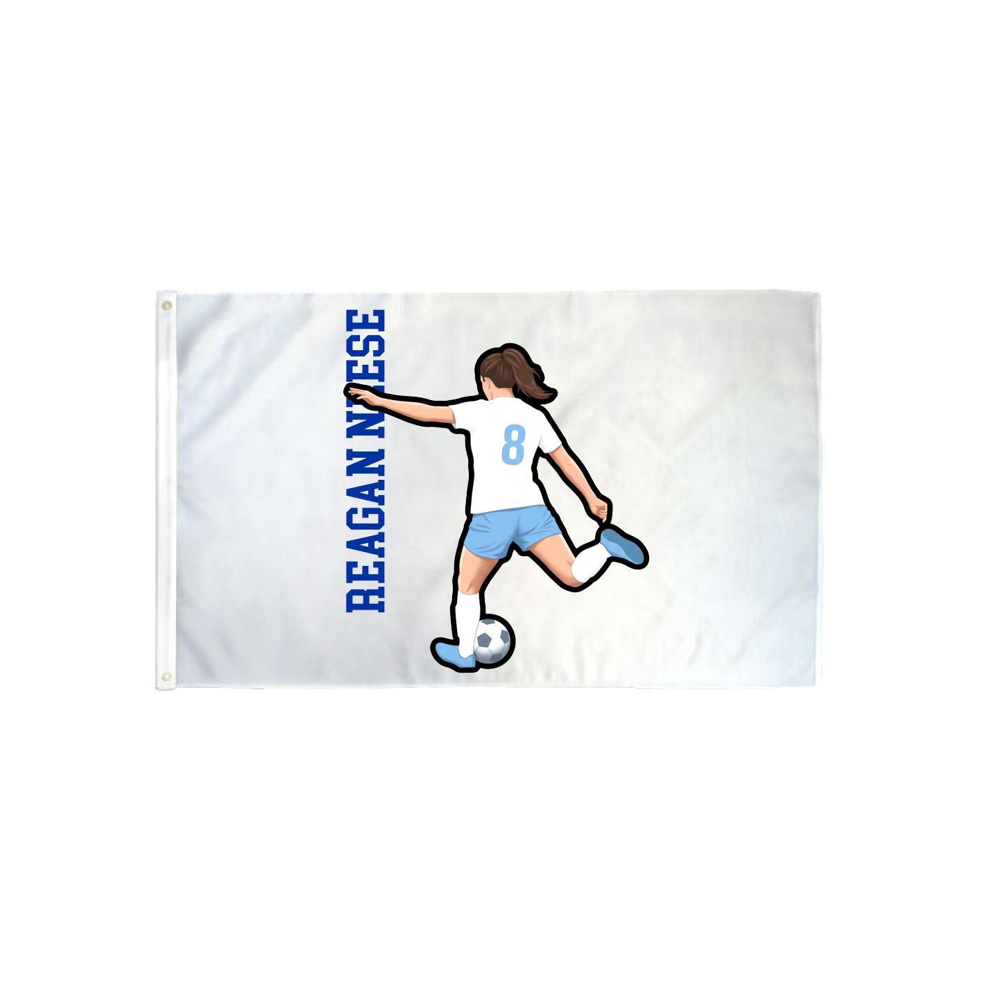 3x5 Flag — Name Vertical in Classic