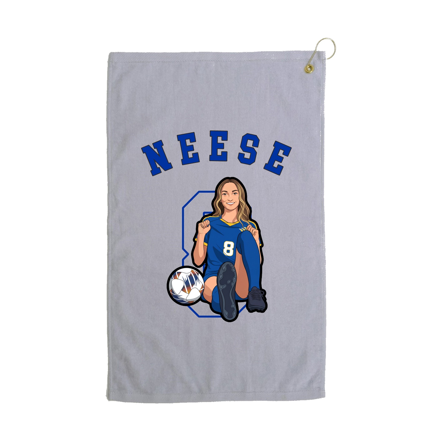 Golf Towel — Shirsey Arch in Grey