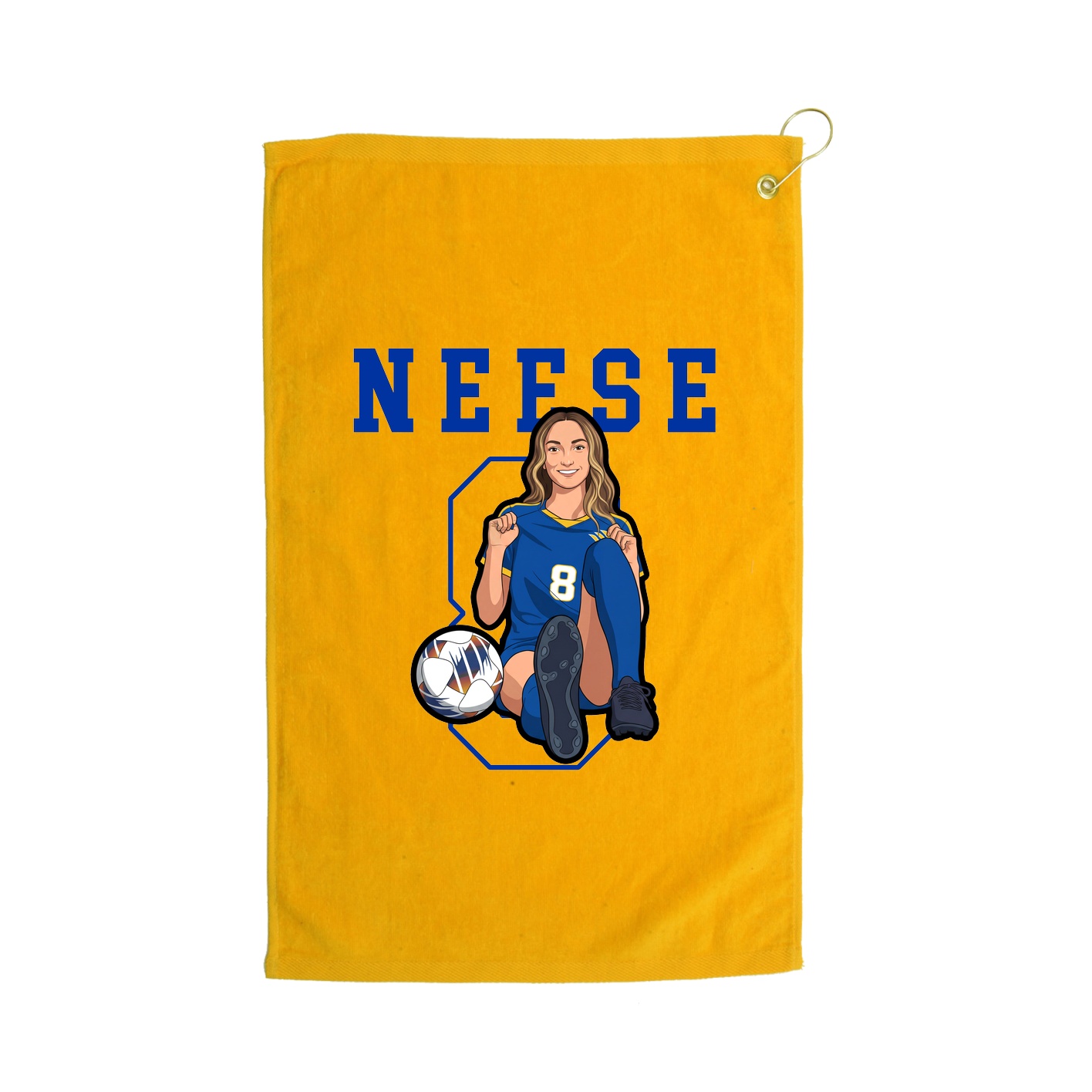 Golf Towel — Shirsey in Gold
