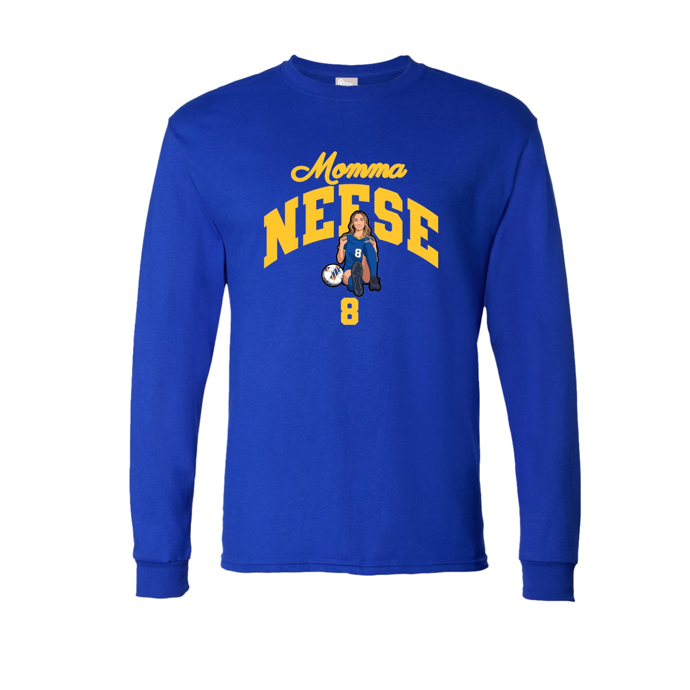 Long Sleeve Tee — Mothers Day Arch in Royal