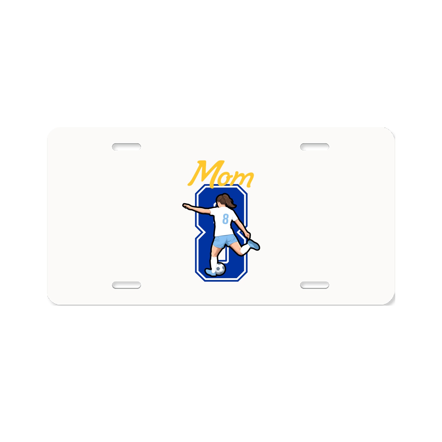 License Plate — Mothers Day Shirsey in Classic