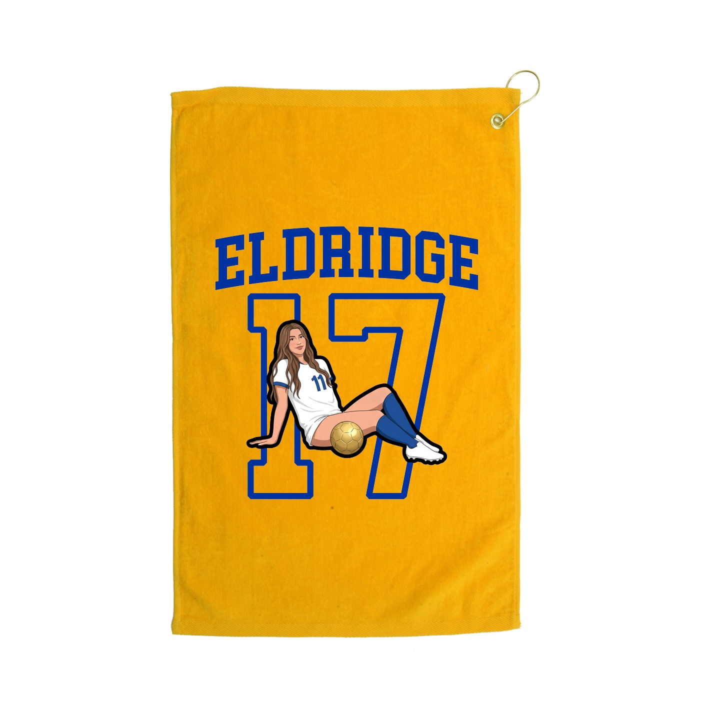 Golf Towel — Shirsey in Gold