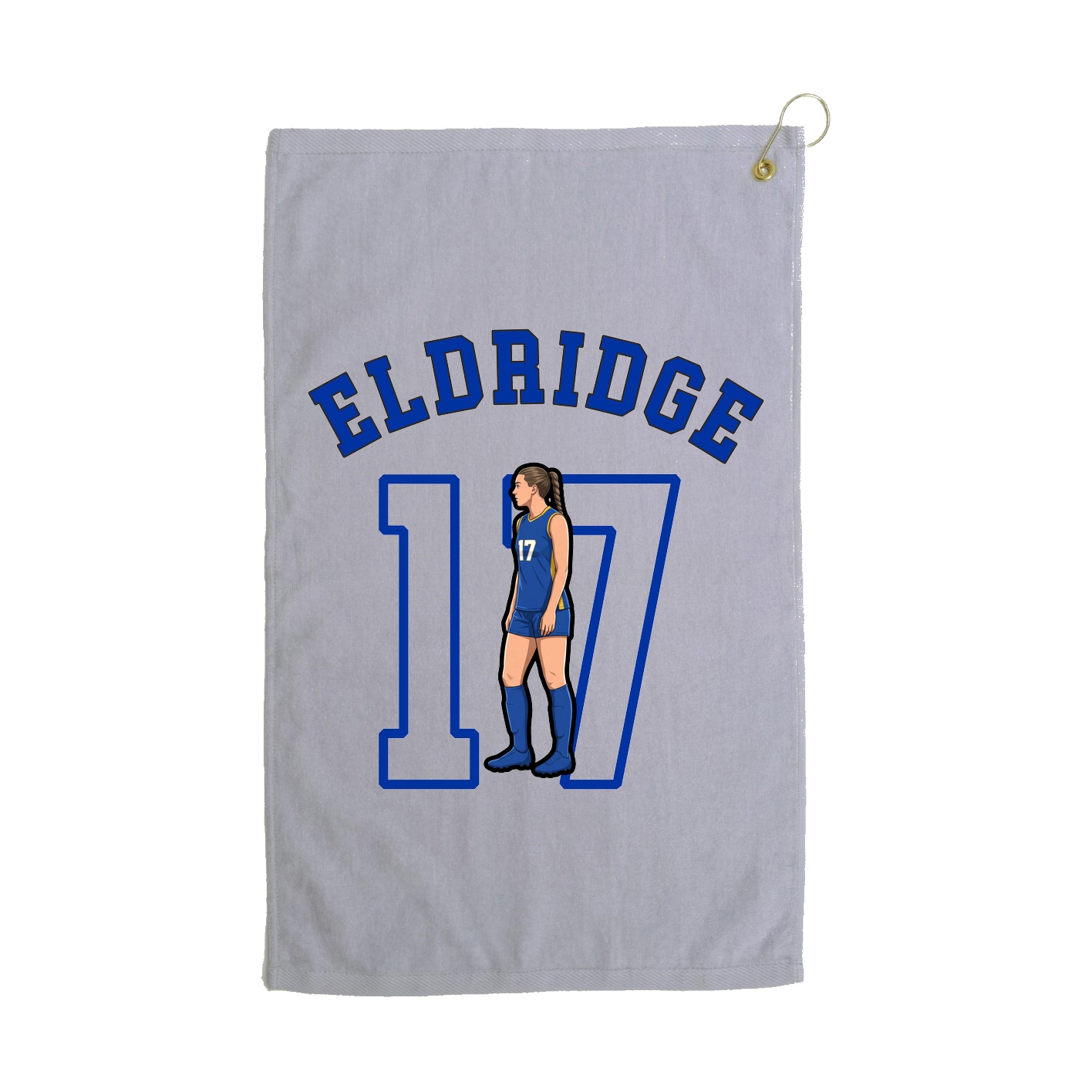 Golf Towel — Shirsey Arch in Grey
