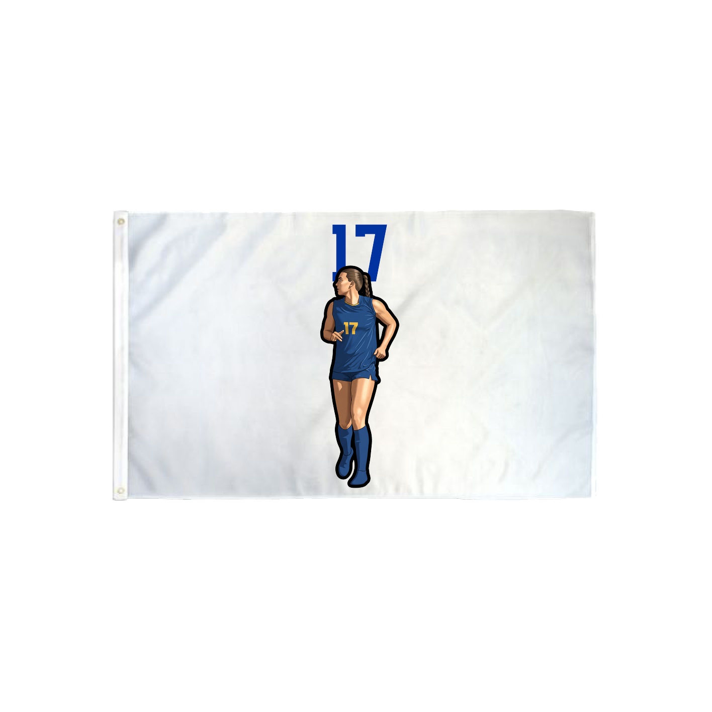 3x5 Flag — Number Top in Classic