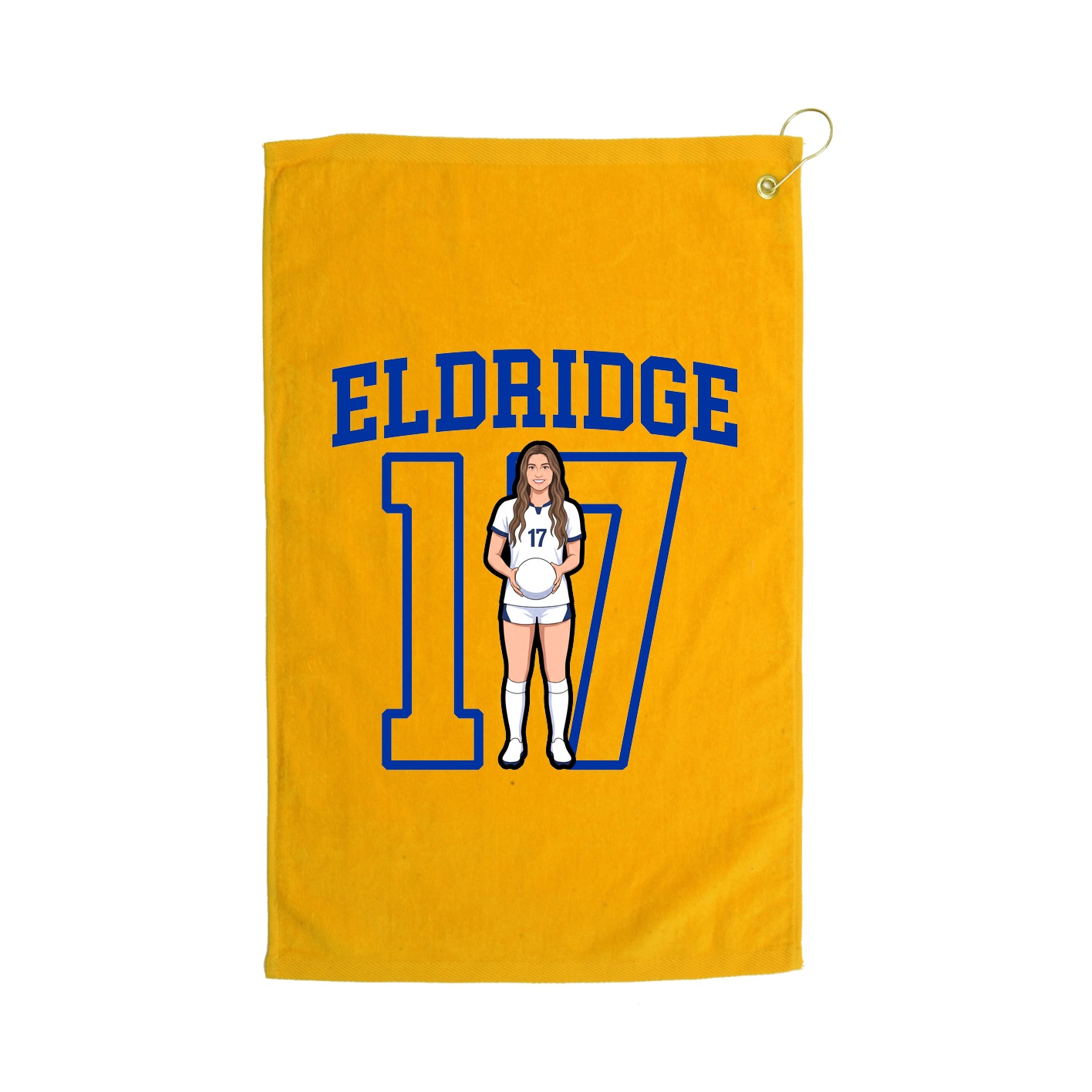 Golf Towel — Shirsey in Gold