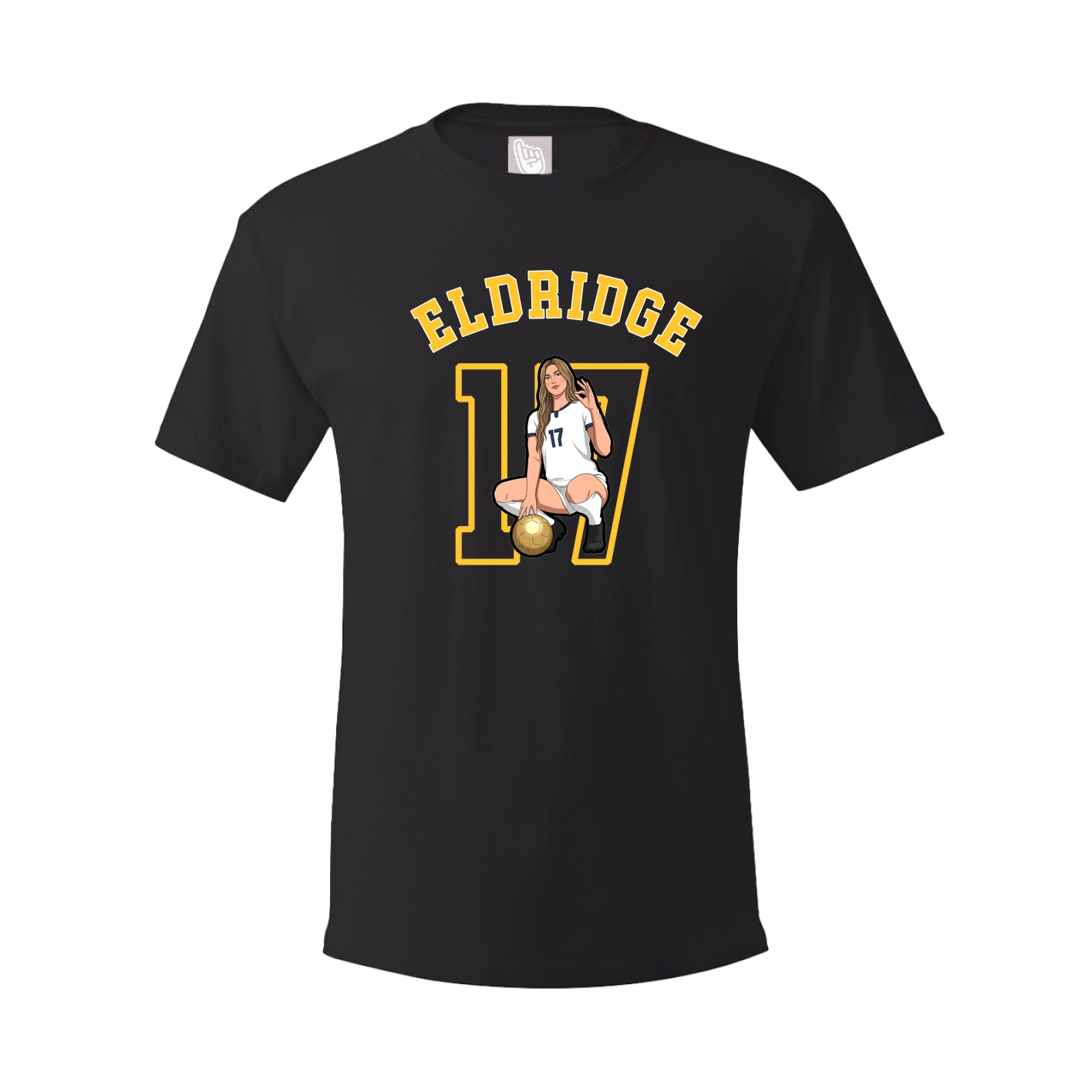 Youth Tee — Shirsey Arch in Black