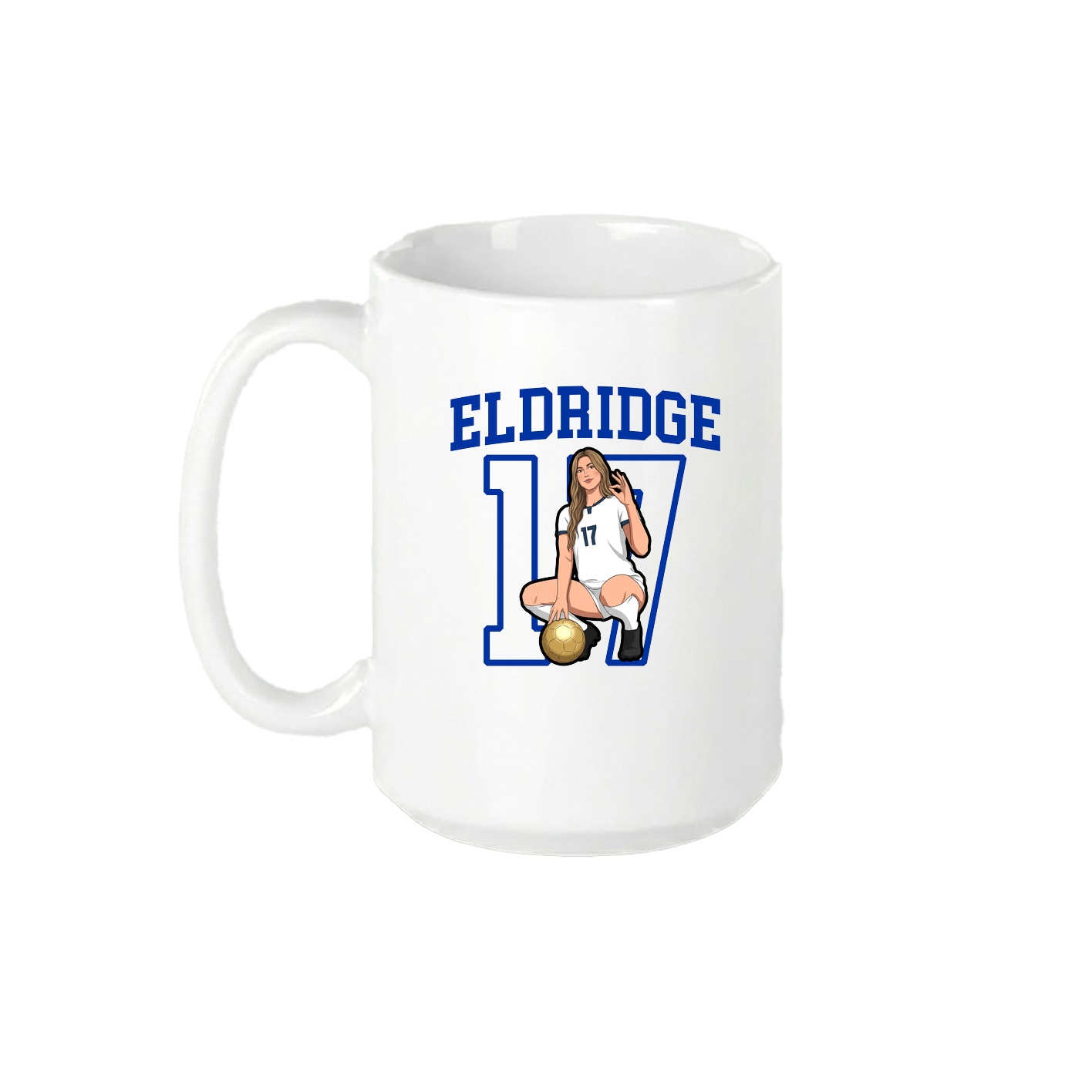 15oz Coffee Mug — Shirsey in White