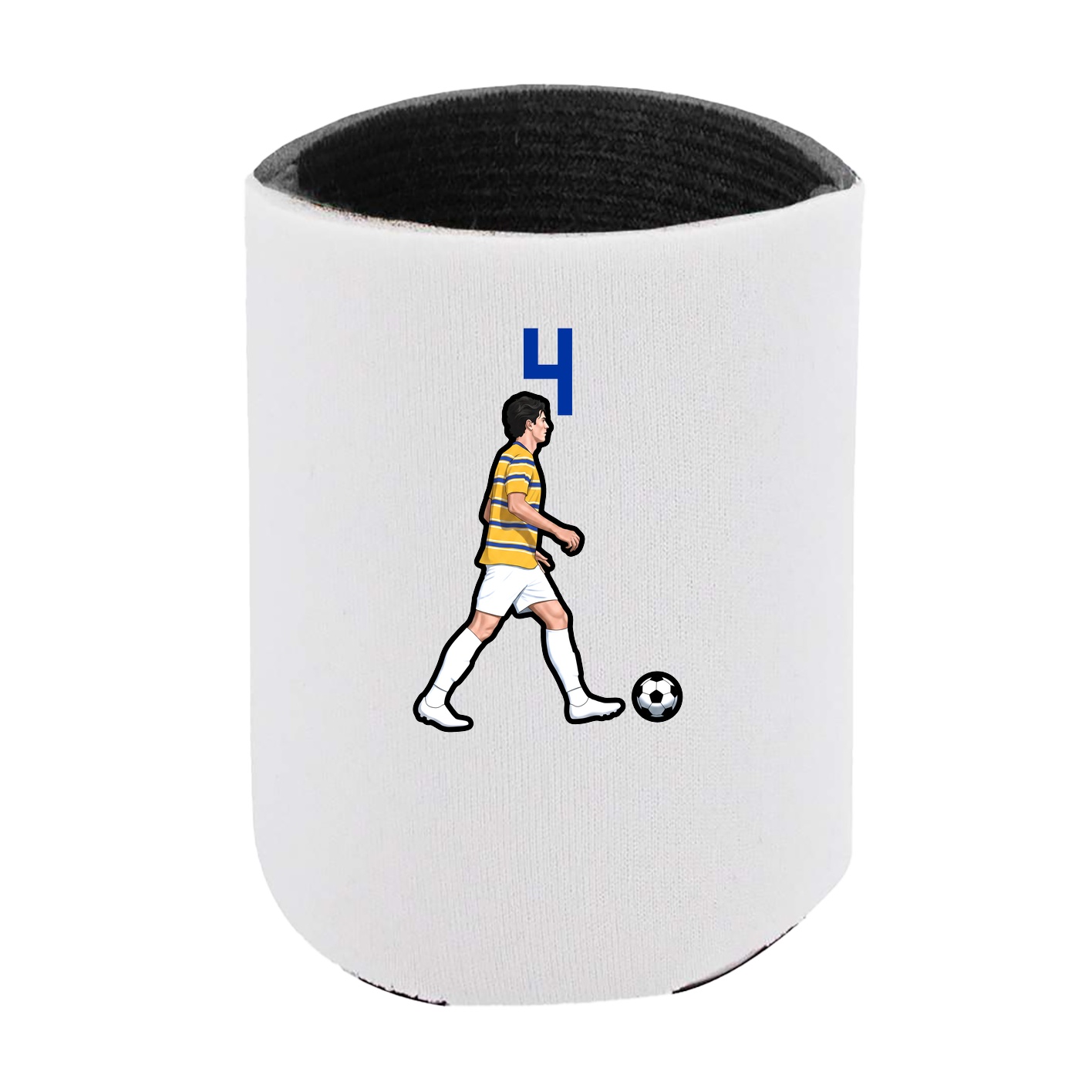 Can Holder — Number Top in White
