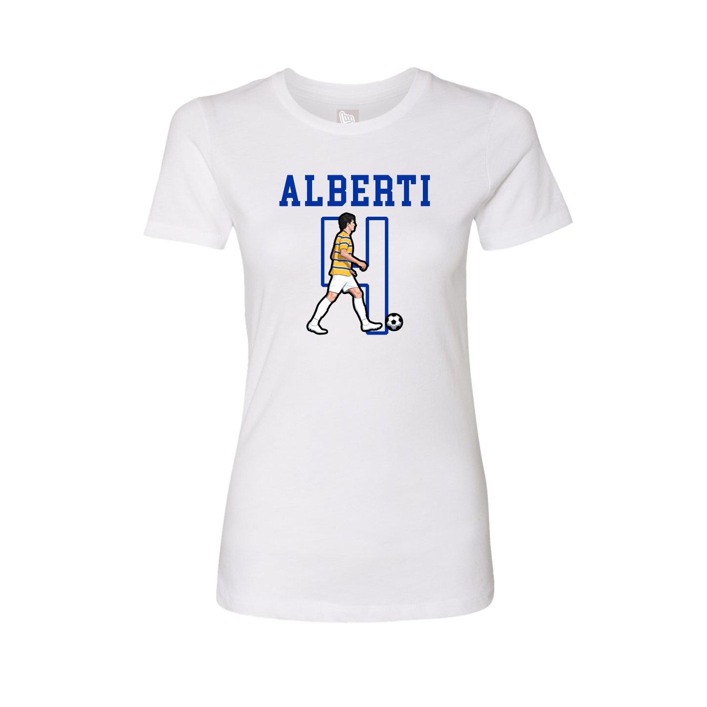 Fitted Women's Tee — Shirsey in White