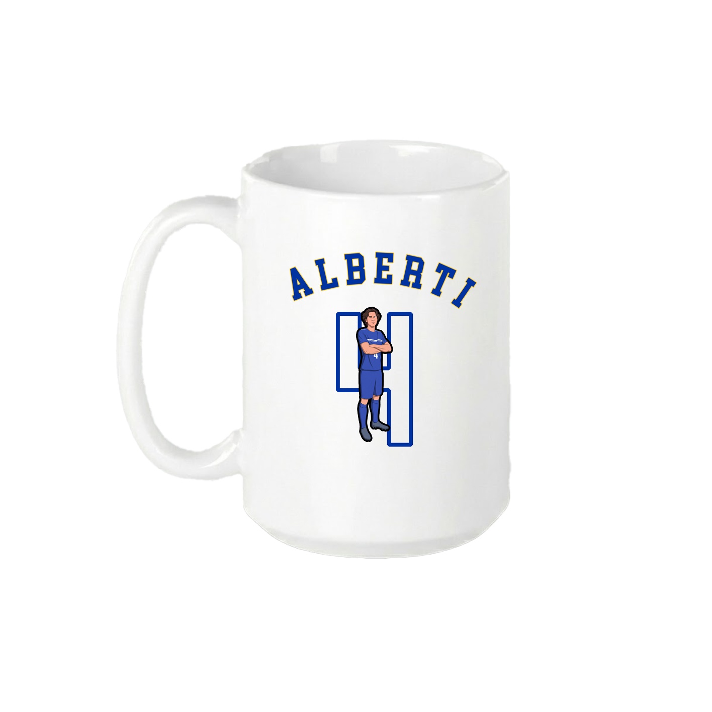 15oz Coffee Mug — Shirsey Arch in White