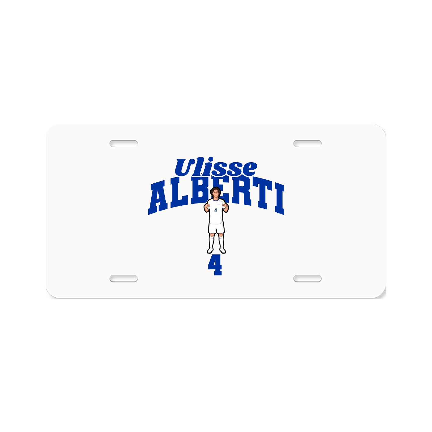 License Plate — Signature Arch in Classic