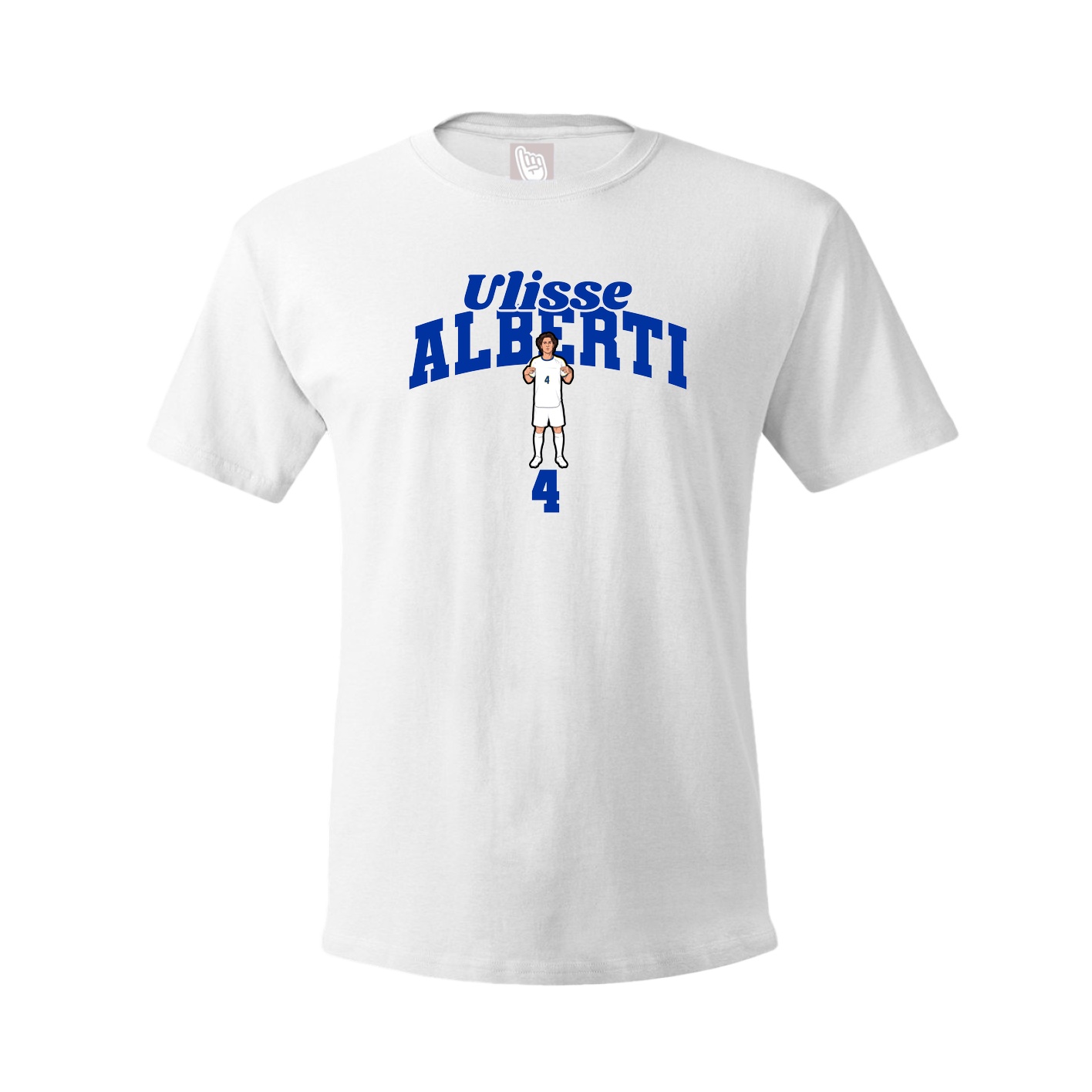 Youth Tee — Signature Arch in White