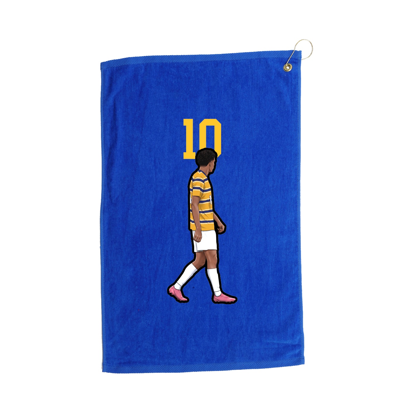 Golf Towel — Number Top in Royal