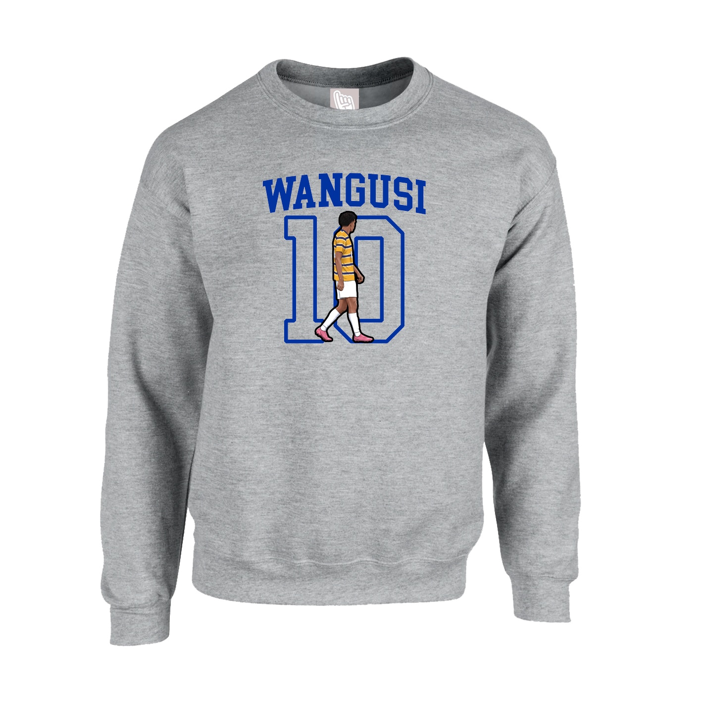 Fleece Crew — Shirsey in Grey