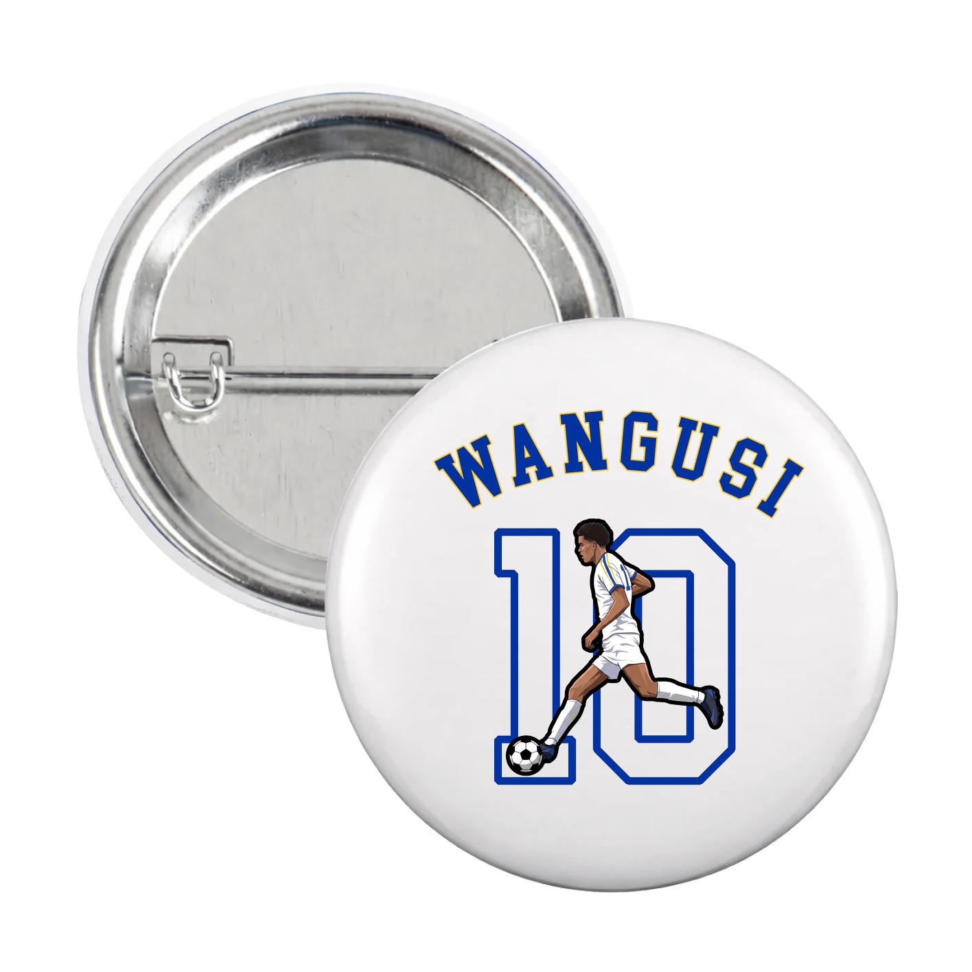 Game Day Button — Shirsey Arch in White
