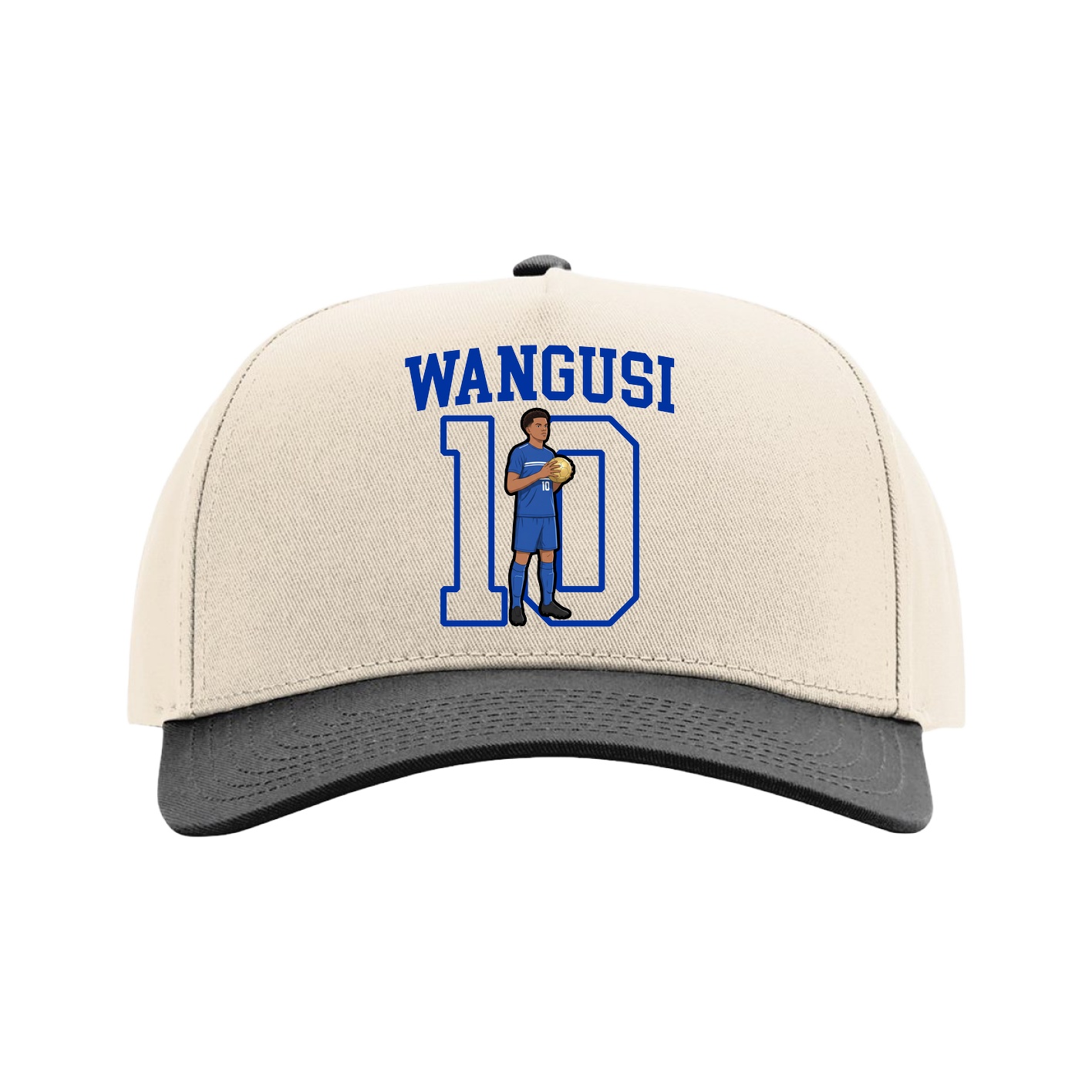 Full Fabric Five-Panel Champ Cap