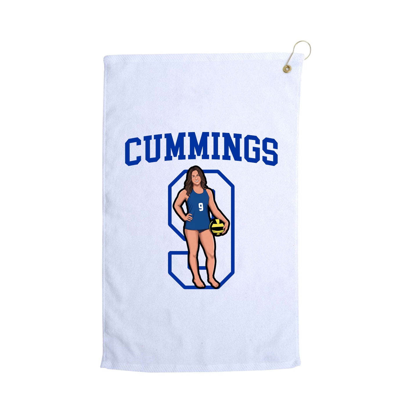 Golf Towel — Shirsey in White