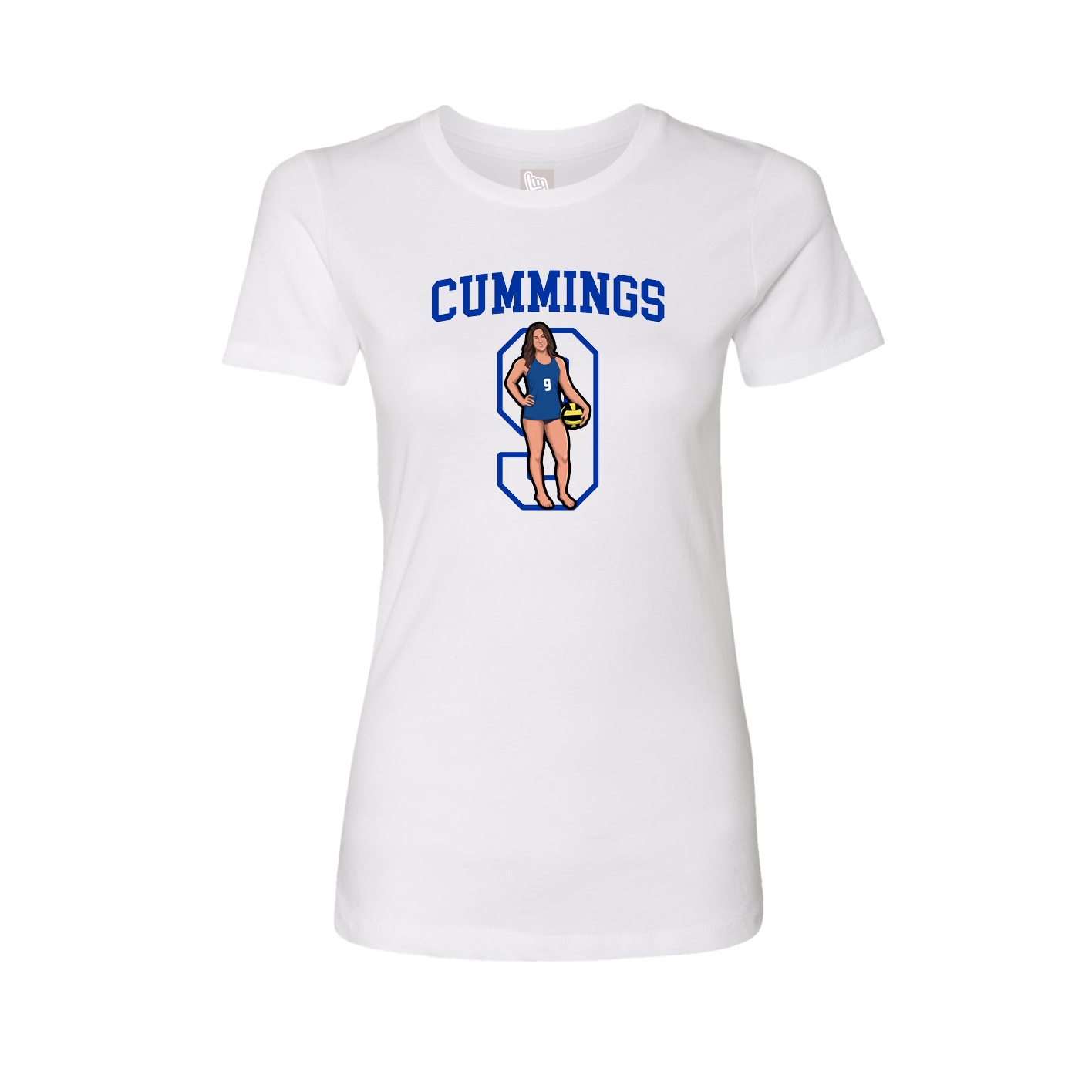 Fitted Women's Tee — Shirsey in White