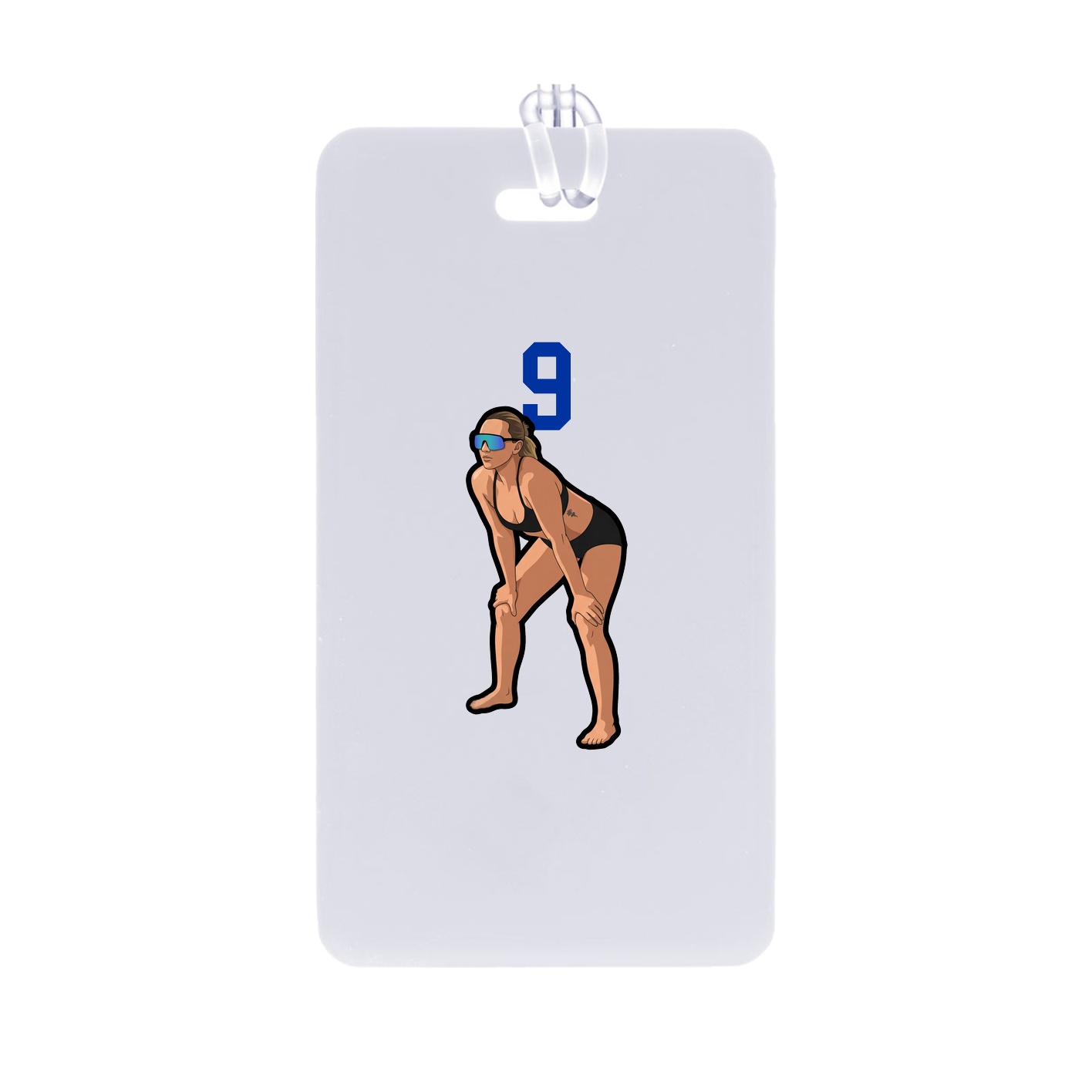 Bag Tag — Number Top in Classic