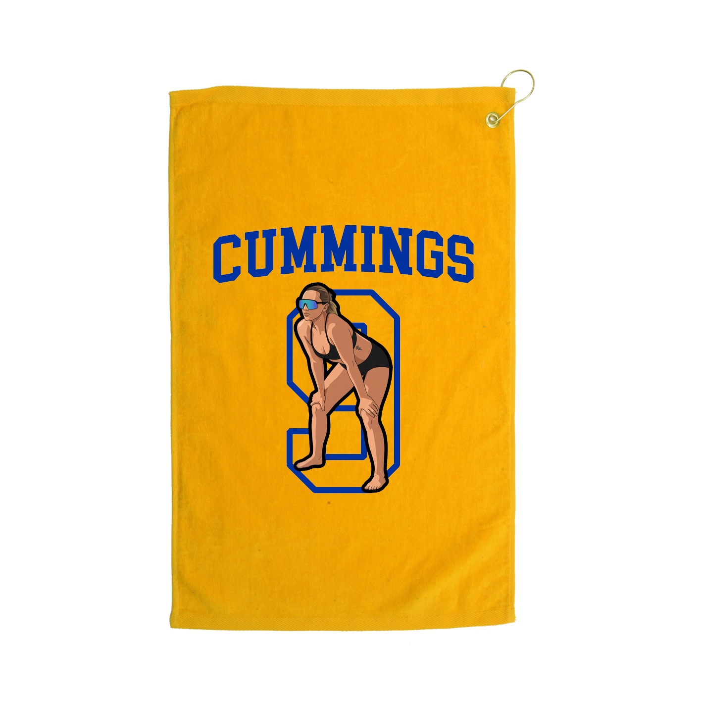 Golf Towel — Shirsey in Gold