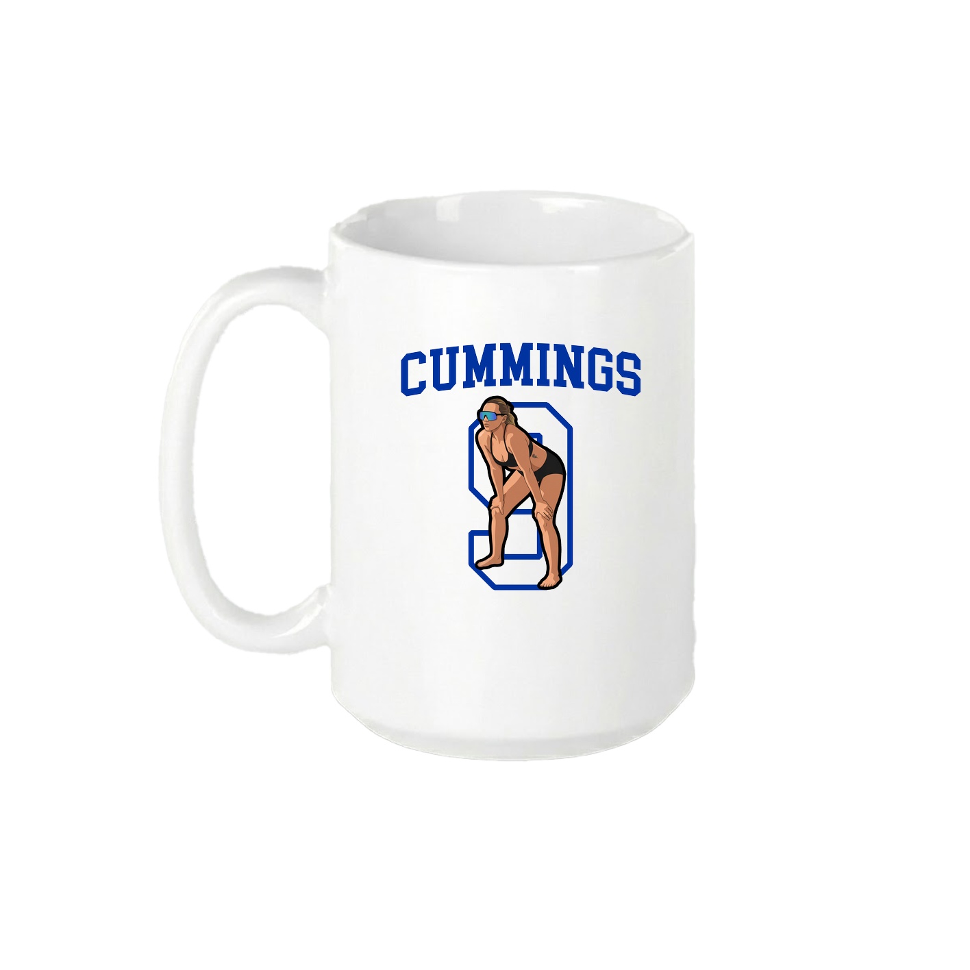 15oz Coffee Mug — Shirsey in White