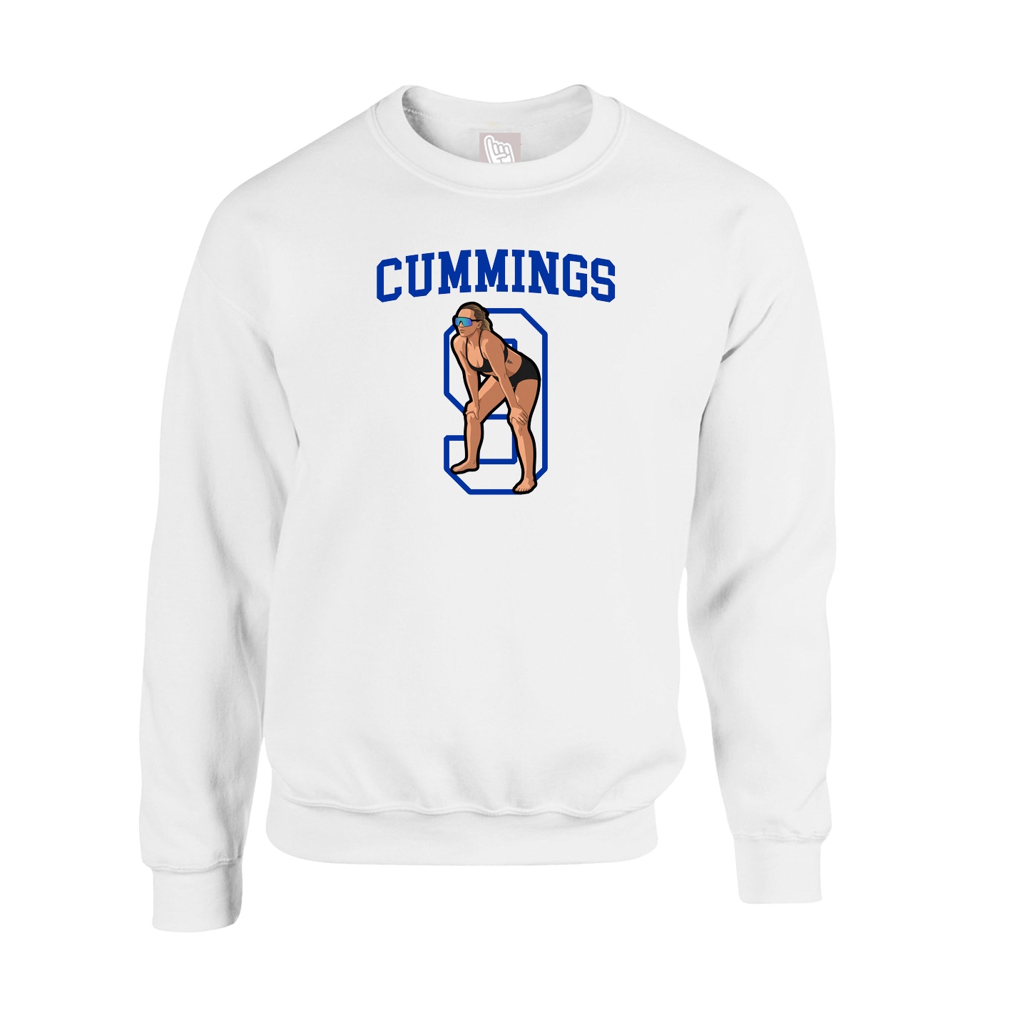 Fleece Crew — Shirsey in White