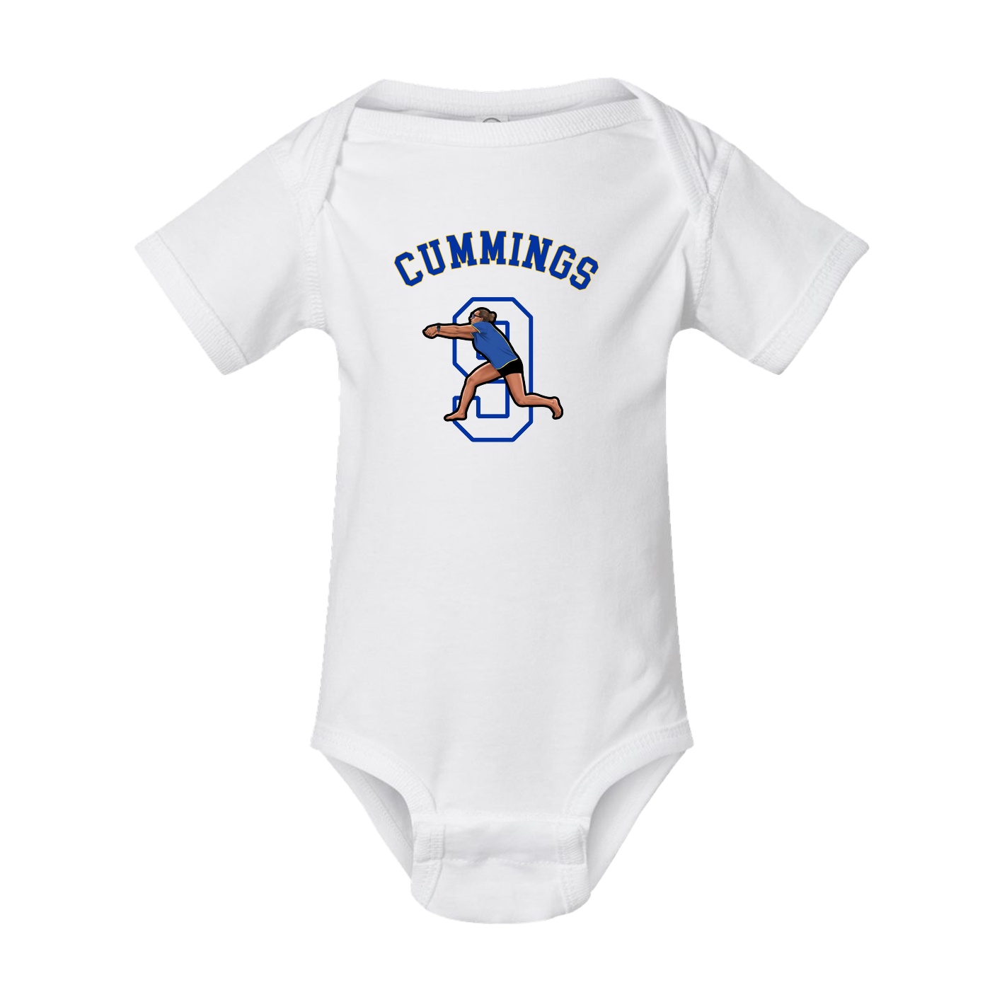 Baby Onesie — Shirsey Arch in White