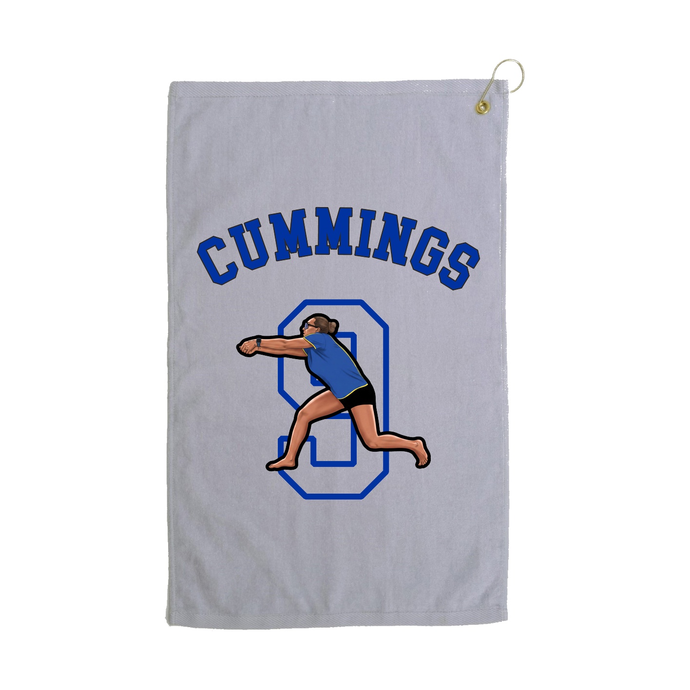 Golf Towel — Shirsey Arch in Grey