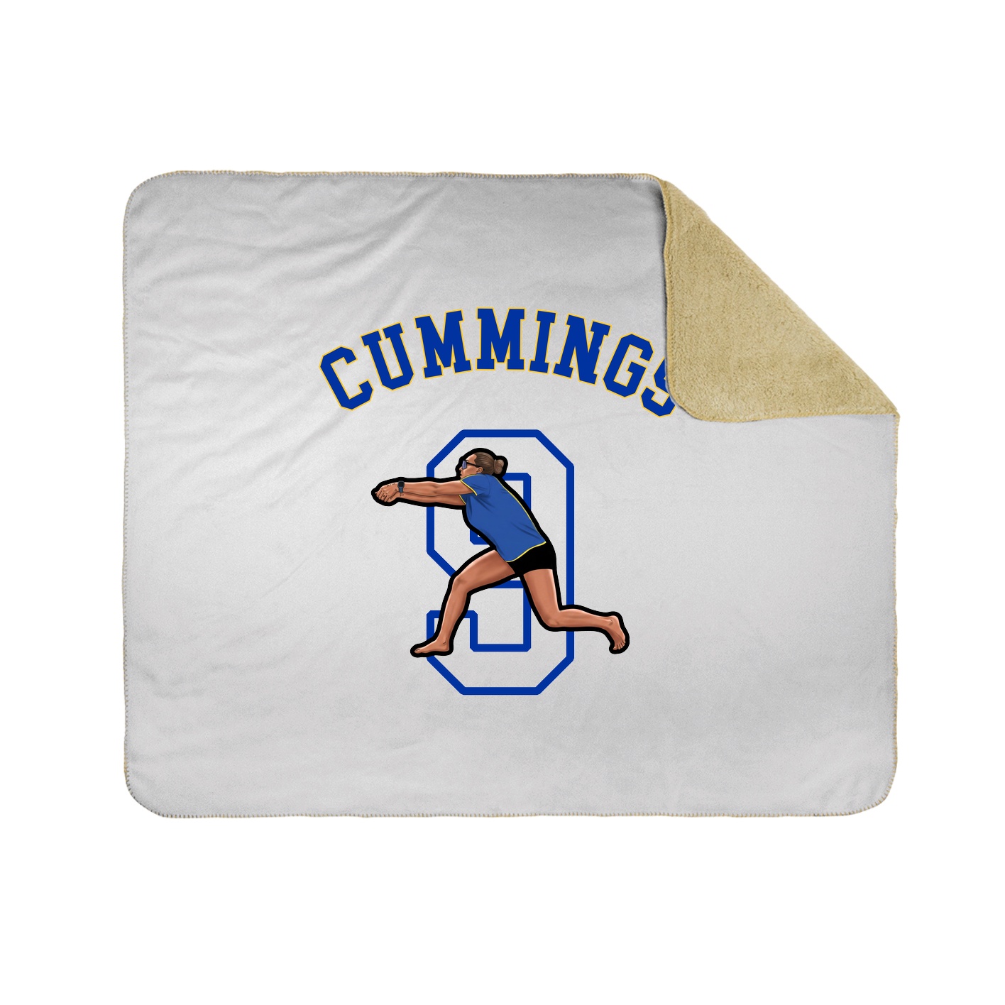 Throw Blanket — Shirsey Arch in White