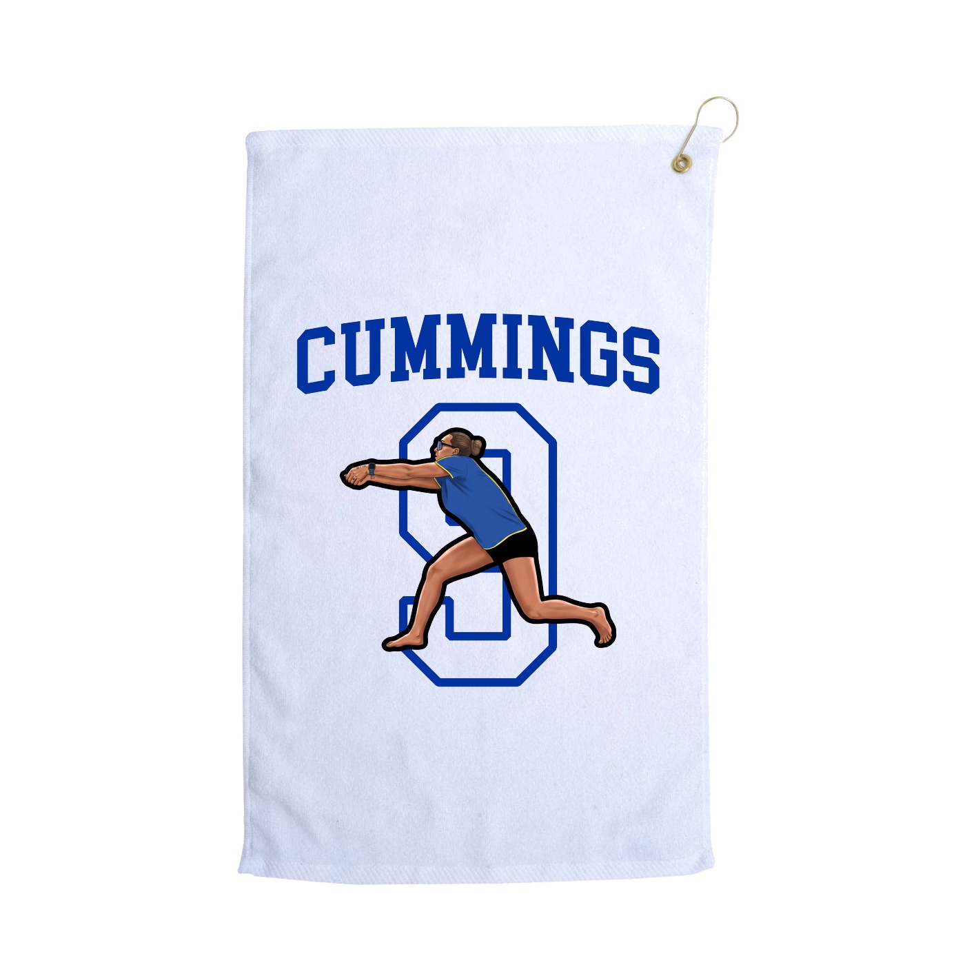 Golf Towel — Shirsey in White