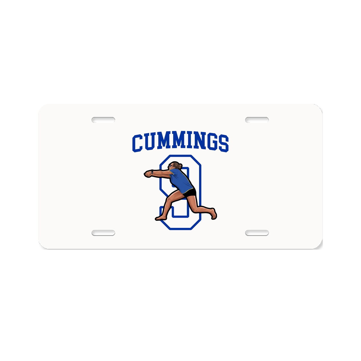 Aluminum License Plate